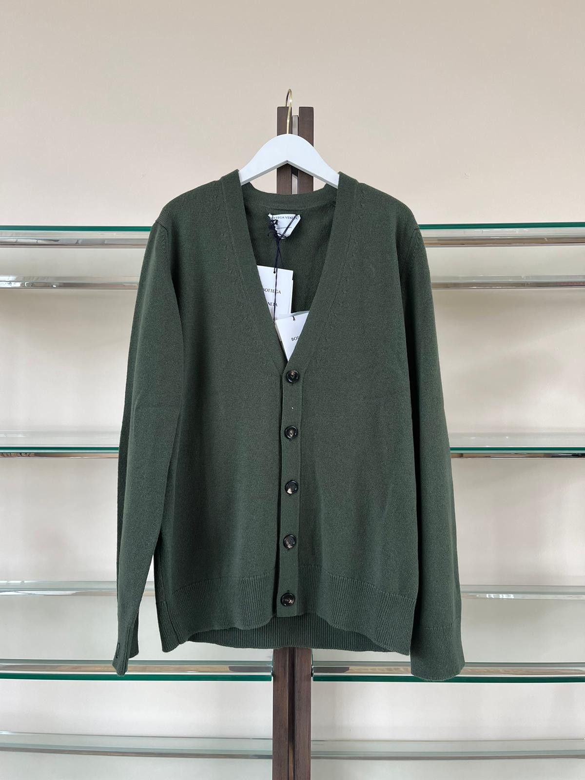 Bottega Veneta Scottish Cashmere Cardigan in Crocodile Size US S / EU 44-46 / 1 - 2 Thumbnail