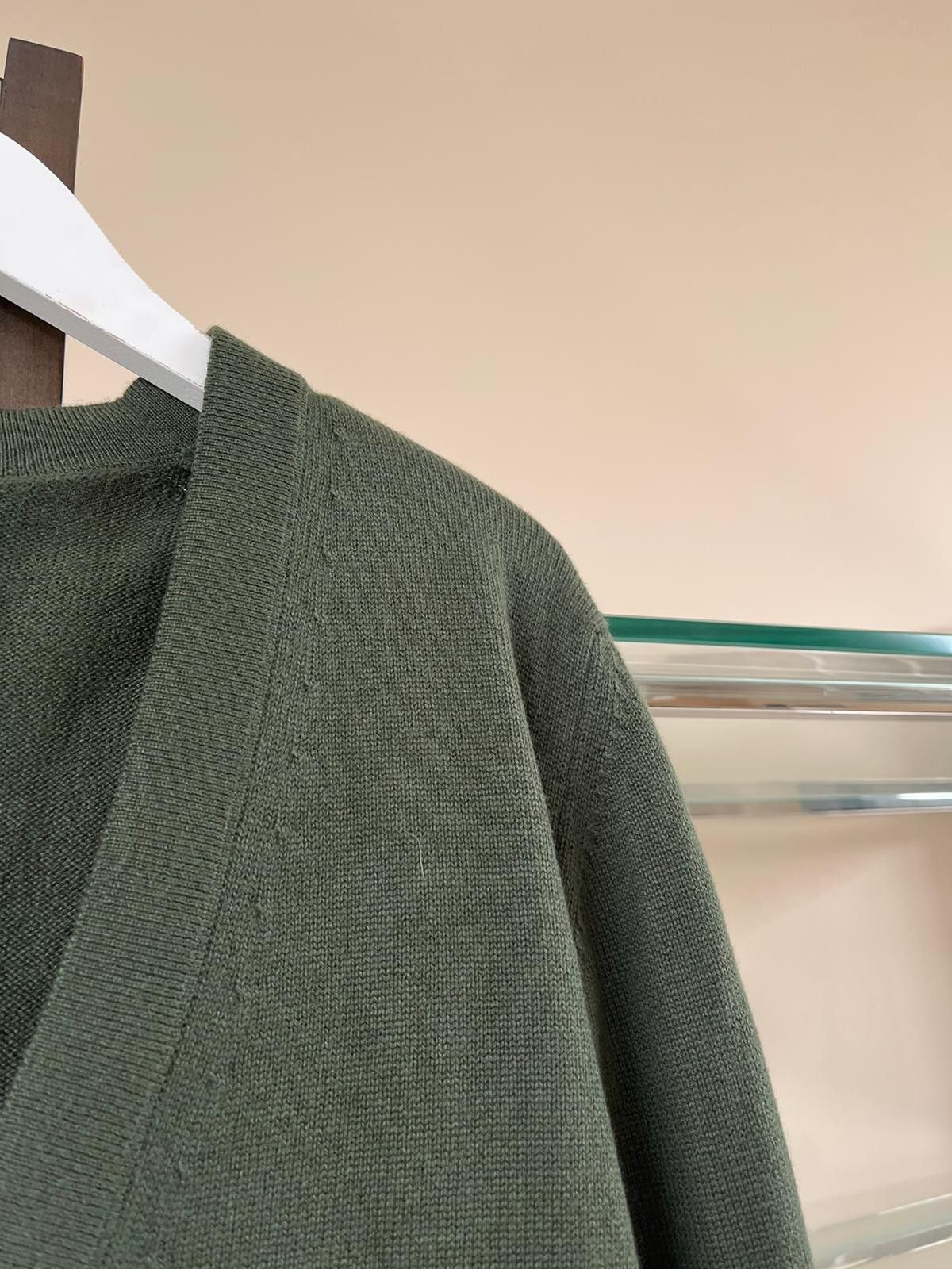 Bottega Veneta Scottish Cashmere Cardigan in Crocodile Size US S / EU 44-46 / 1 - 7 Thumbnail
