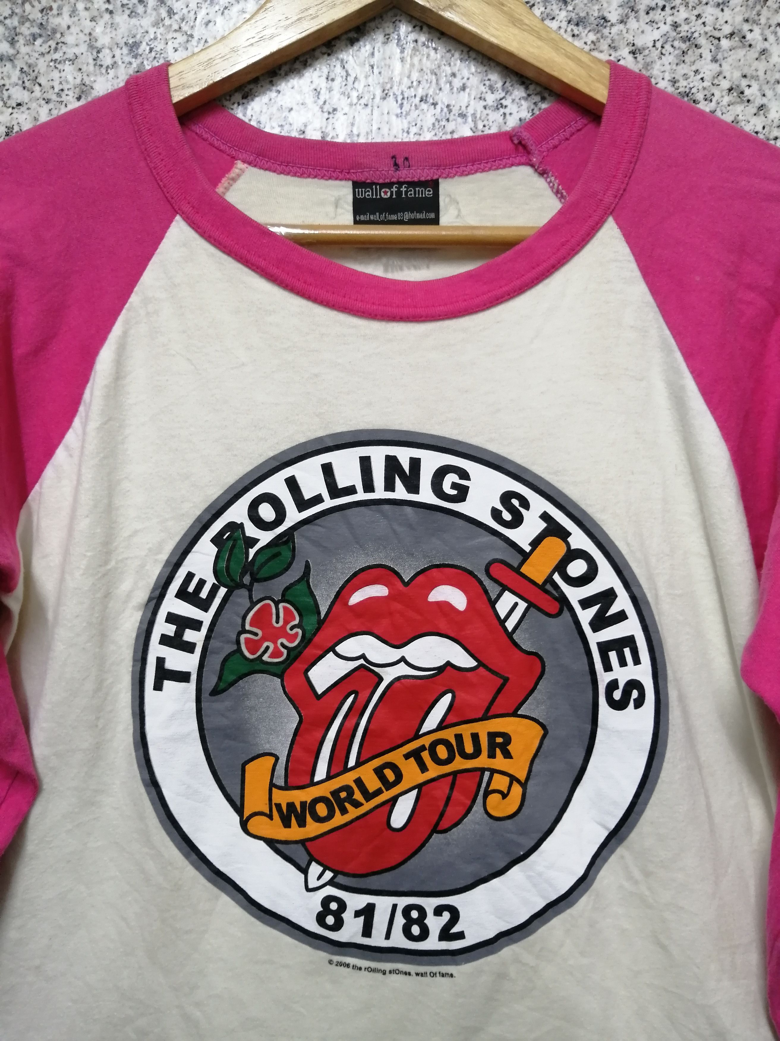 Band Tees × Vintage 🔥 Rare 🔥VINTAGE ROLLING STONES VERY RARE Size M / US 6-8 / IT 42-44 - 3 Thumbnail