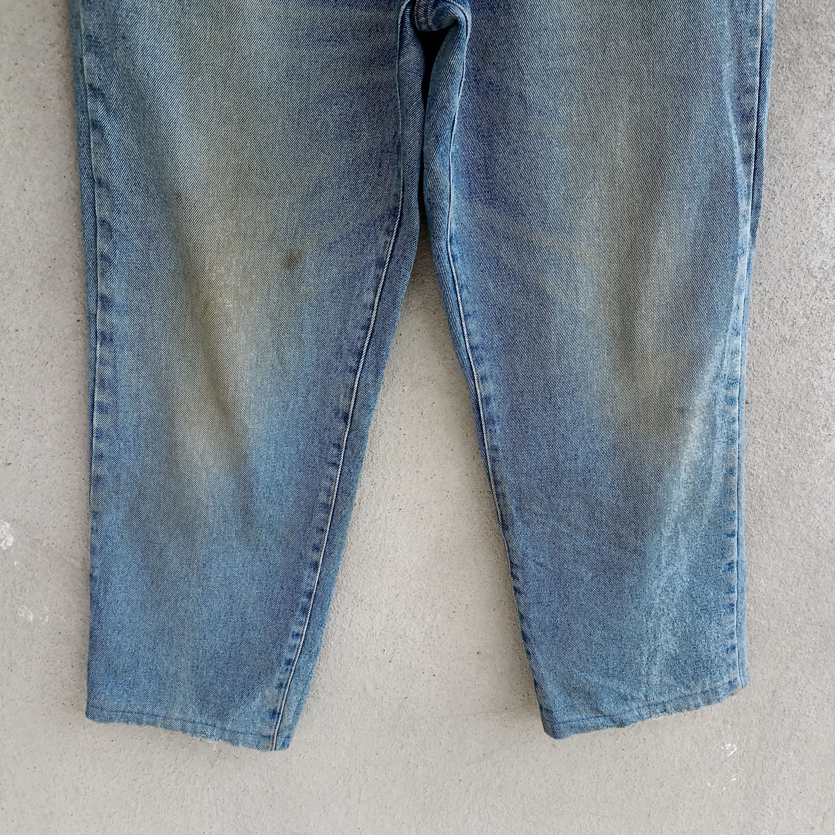Japanese Brand × Vintage Faded Leyton House Workers Jeans Pant Size US 33 - 4 Thumbnail