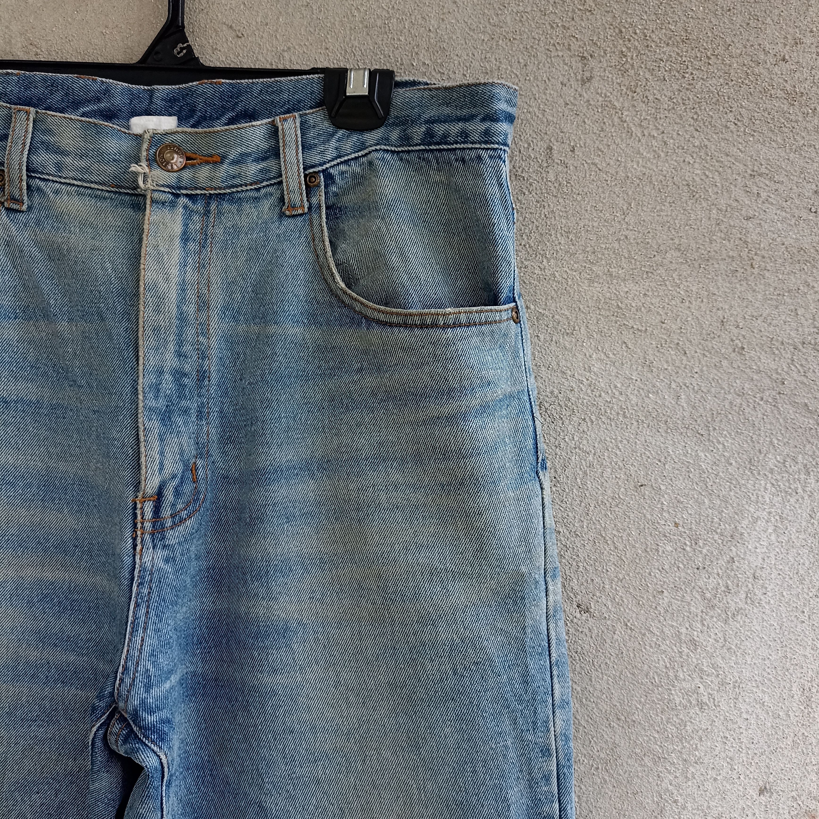 Japanese Brand × Vintage Faded Leyton House Workers Jeans Pant Size US 33 - 6 Thumbnail