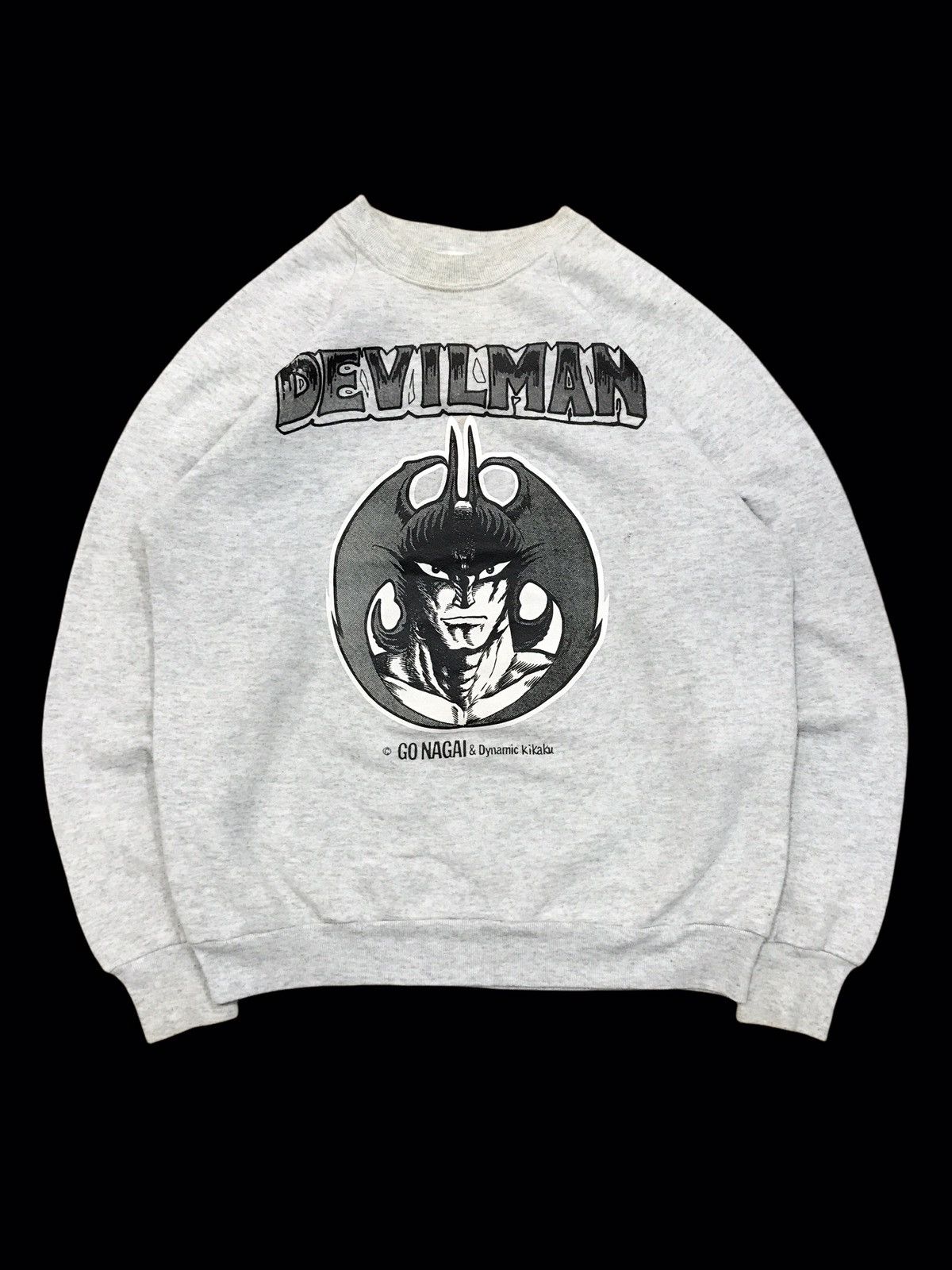 Anime × Vintage Vintage 90s Devilman Anime Akira Evangelion Sweatshirt Size US S / EU 44-46 / 1 - 1 Thumbnail