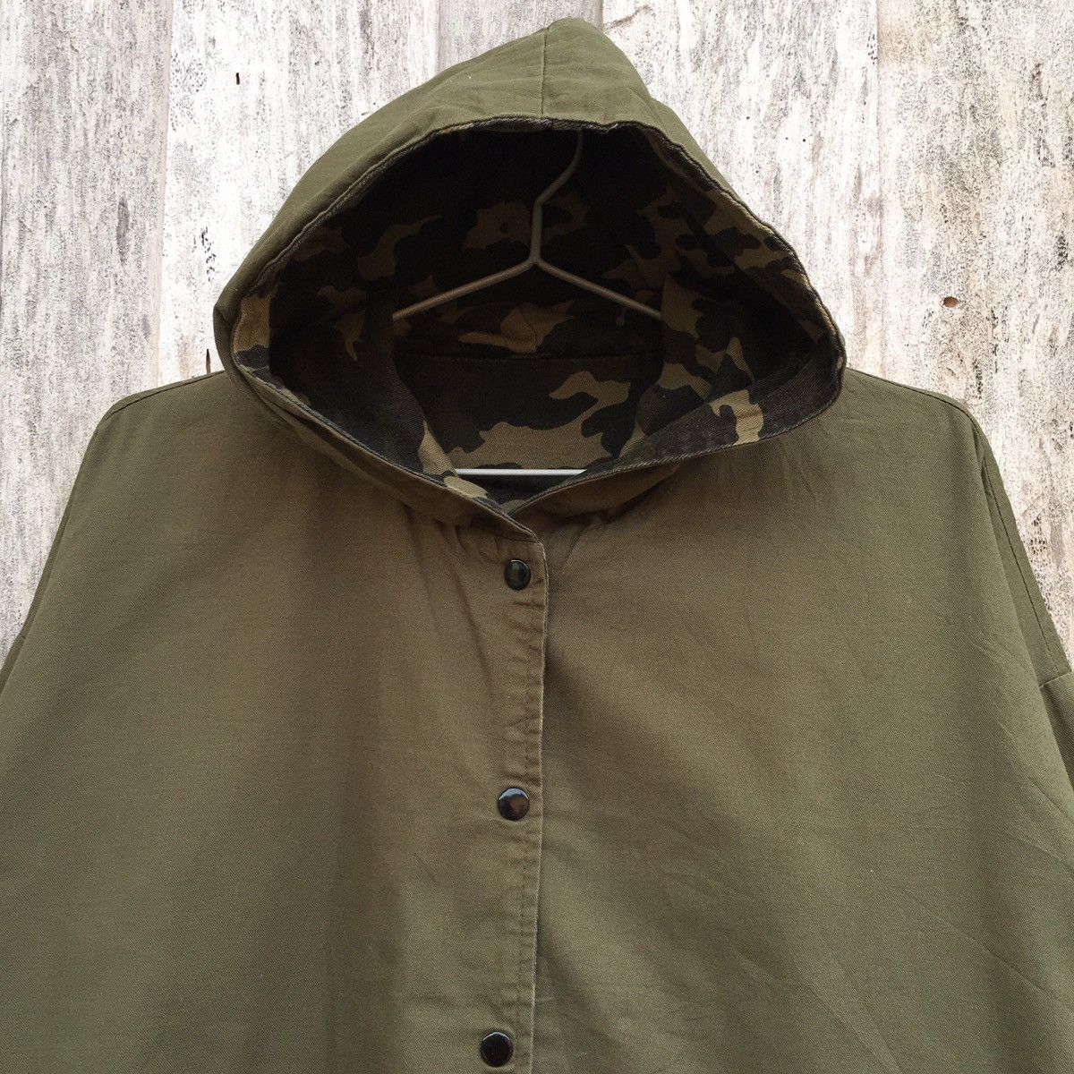 Vintage Vintage Military Camouflage Reversible Parka Jacket Size US XL / EU 56 / 4 - 3 Thumbnail