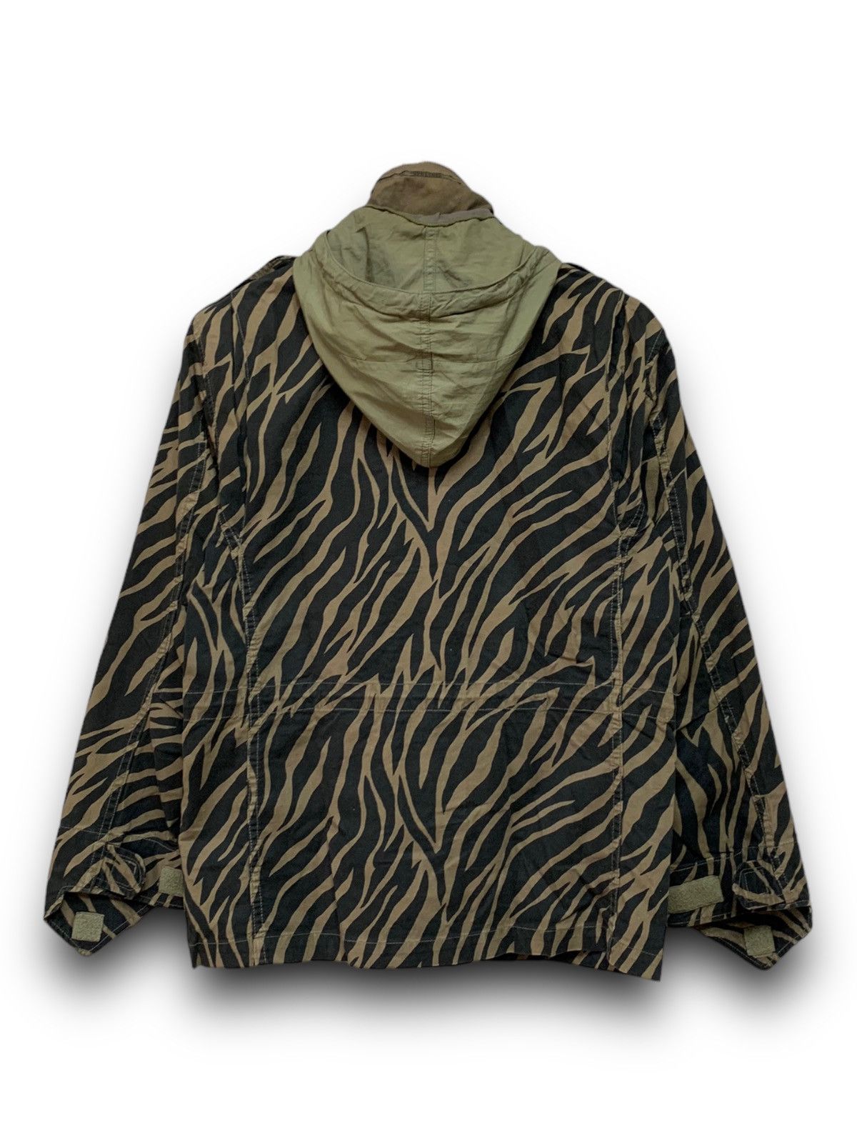 Hysteric Glamour HYSTERIC GLAMOUR MOTOR CITY BABY TIGER STRIPES JACKET HOODIE Size US M / EU 48-50 / 2 - 2 Thumbnail