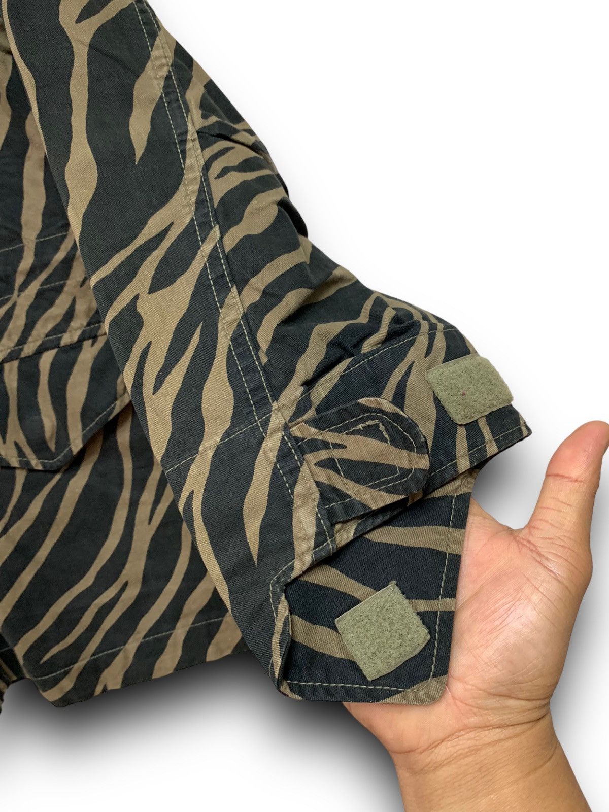 Hysteric Glamour HYSTERIC GLAMOUR MOTOR CITY BABY TIGER STRIPES JACKET HOODIE Size US M / EU 48-50 / 2 - 10 Thumbnail