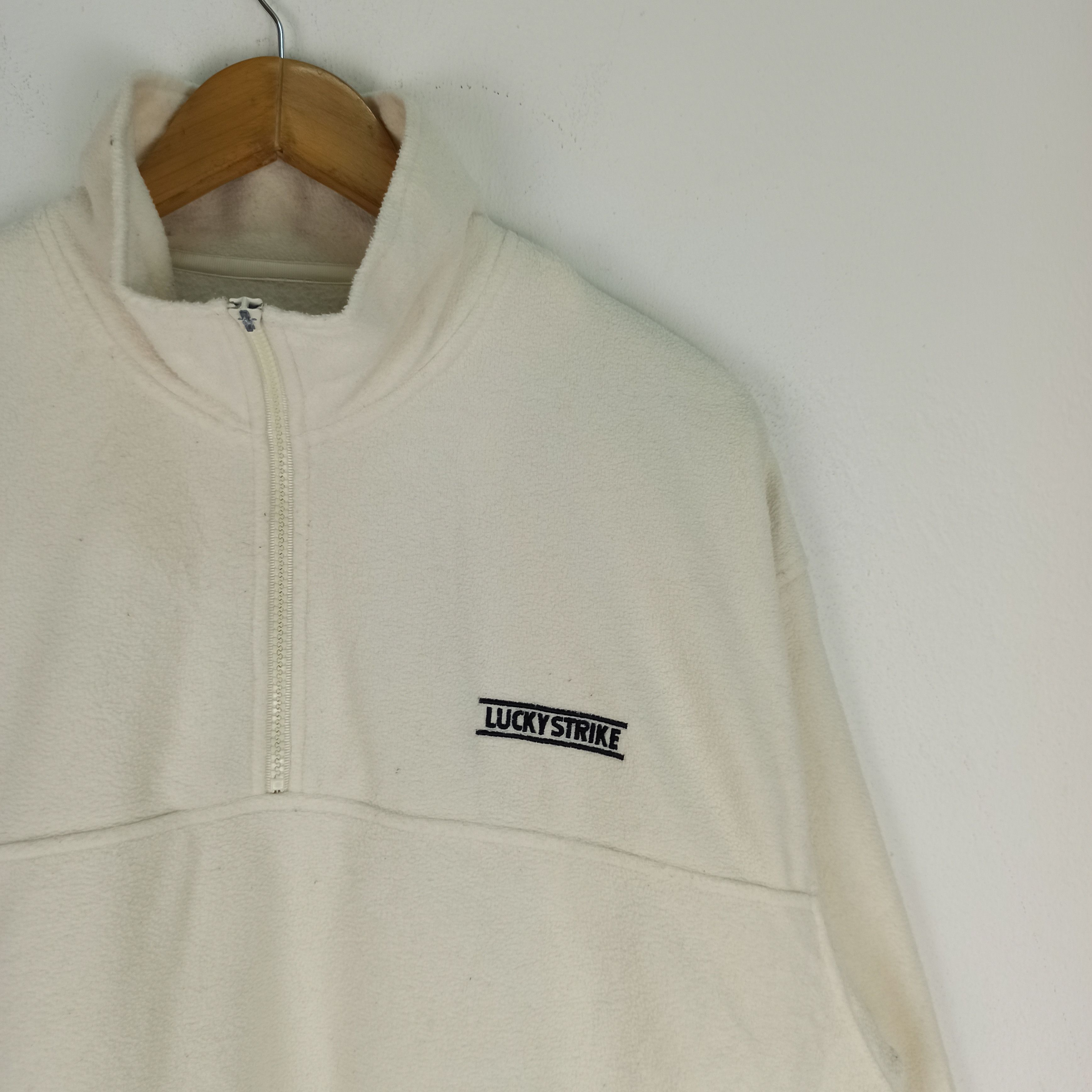 Lucky Brand × Vintage 🔥Vintage🔥 Lucky Strike Fleece Sweatshirt Small Logo Size US L / EU 52-54 / 3 - 2 Thumbnail