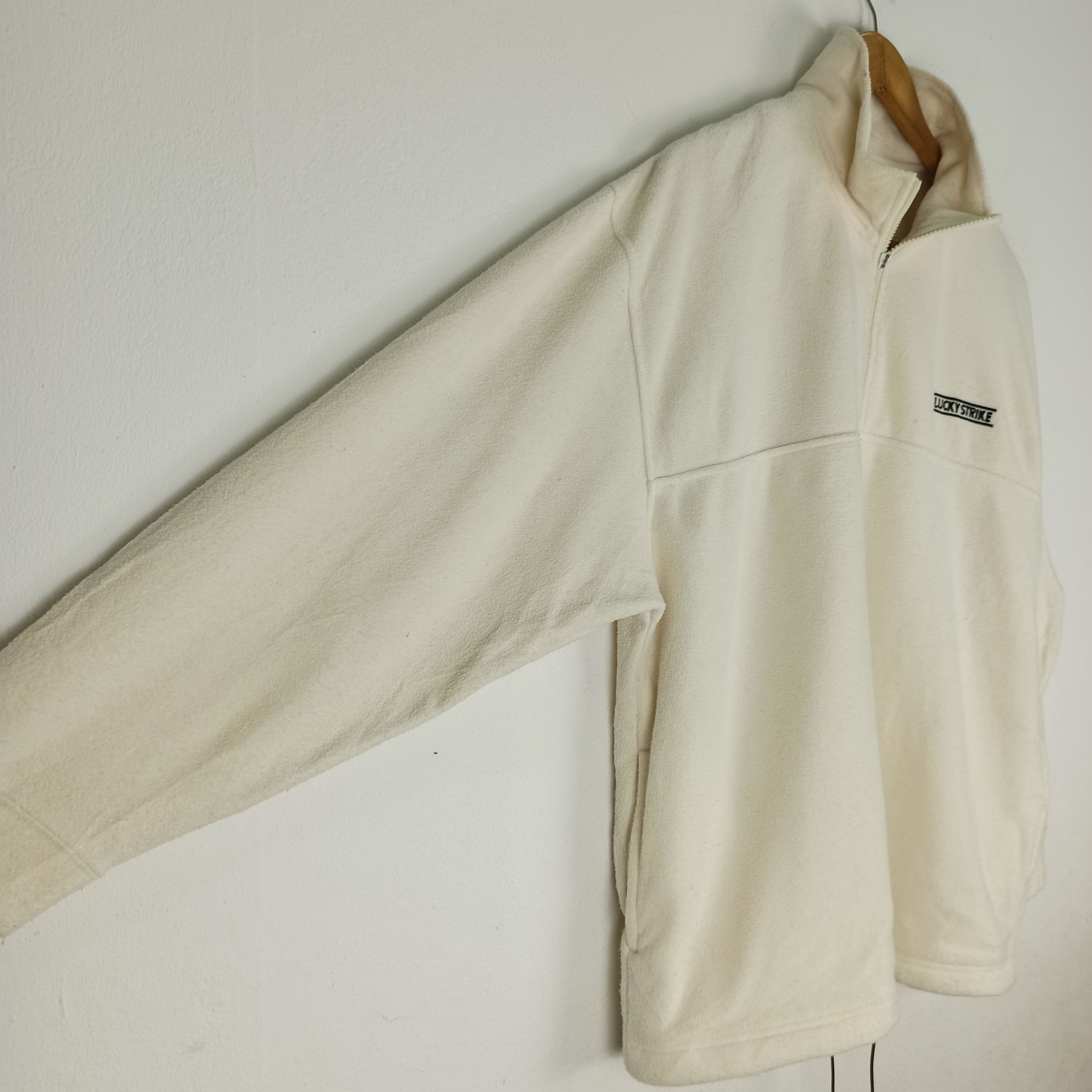 Lucky Brand × Vintage 🔥Vintage🔥 Lucky Strike Fleece Sweatshirt Small Logo Size US L / EU 52-54 / 3 - 4 Thumbnail