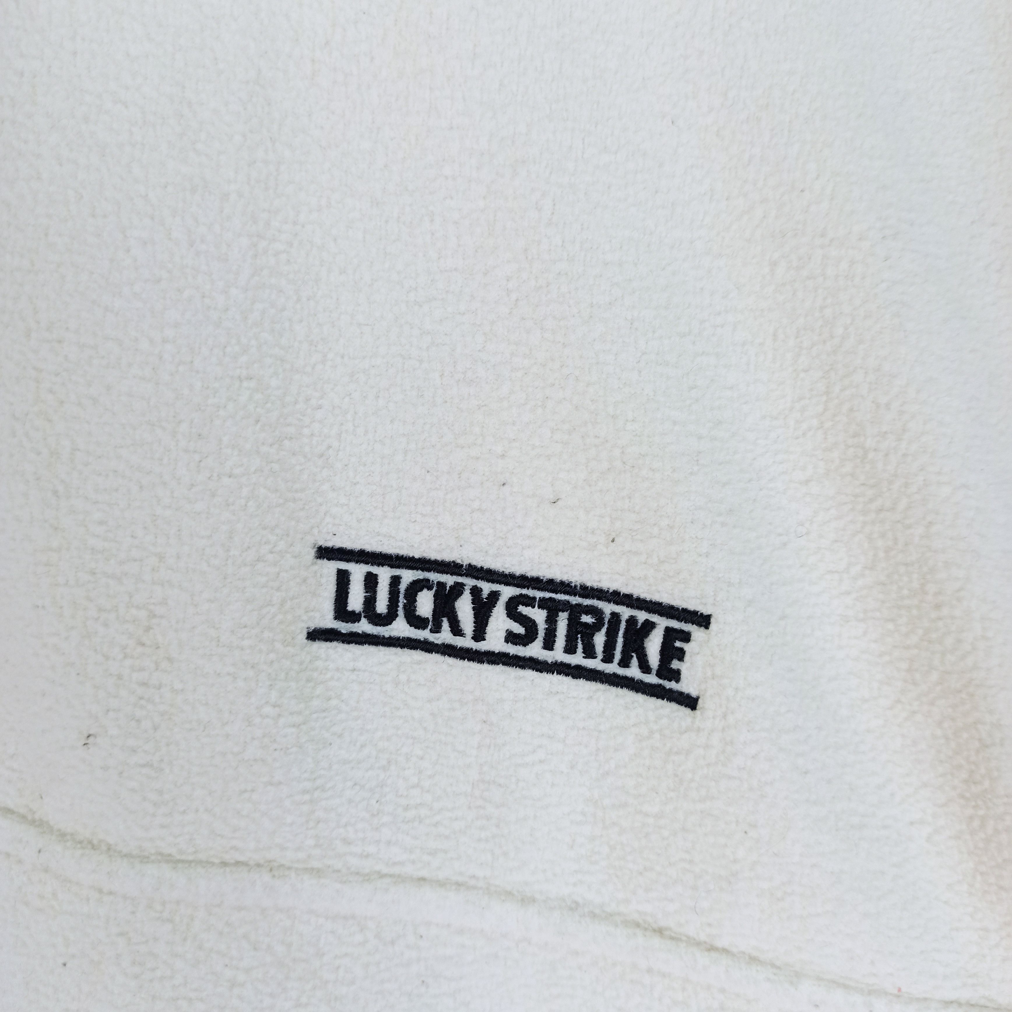 Lucky Brand × Vintage 🔥Vintage🔥 Lucky Strike Fleece Sweatshirt Small Logo Size US L / EU 52-54 / 3 - 3 Thumbnail