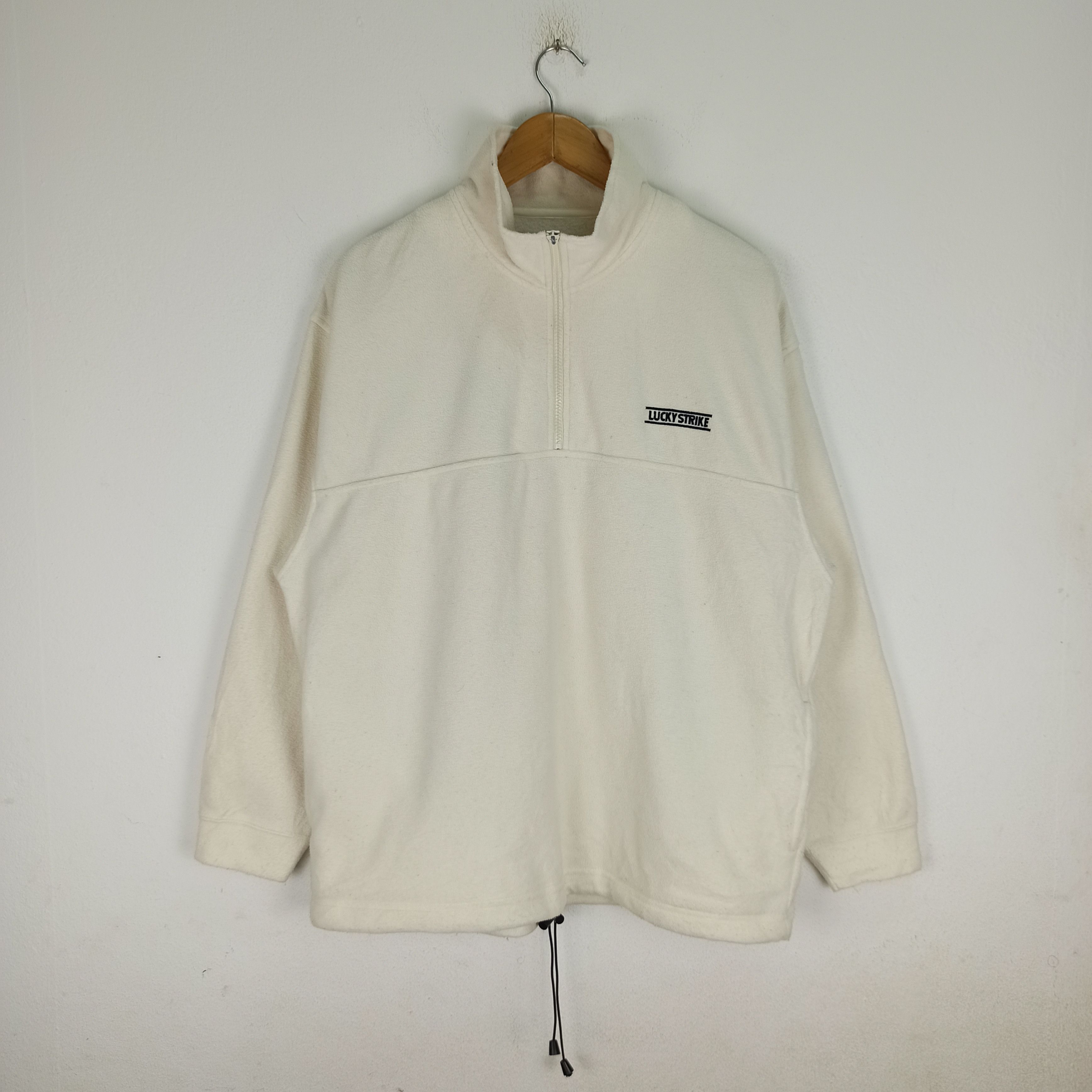 Lucky Brand × Vintage 🔥Vintage🔥 Lucky Strike Fleece Sweatshirt Small Logo Size US L / EU 52-54 / 3 - 1 Thumbnail