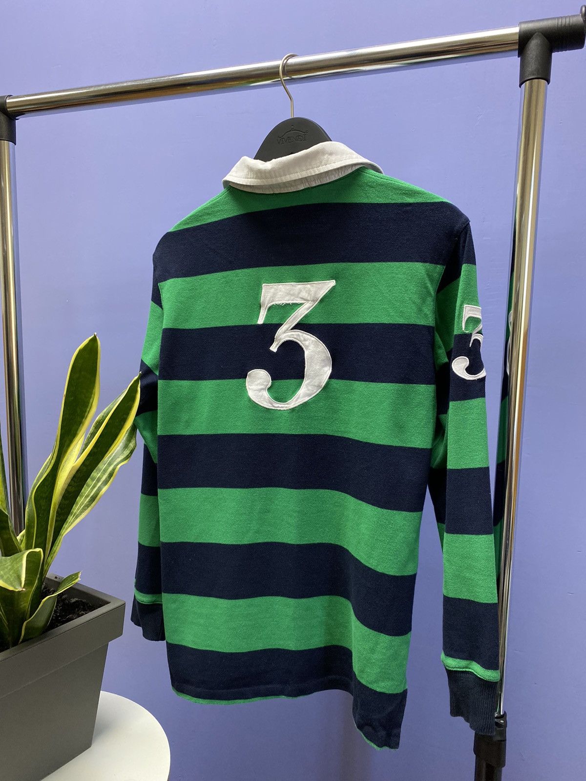 Polo Ralph Lauren × Ralph Lauren Polo Ralph Lauren Hunter Jumper Striped Long Sleeve T Shirt Size US L / EU 52-54 / 3 - 14 Thumbnail