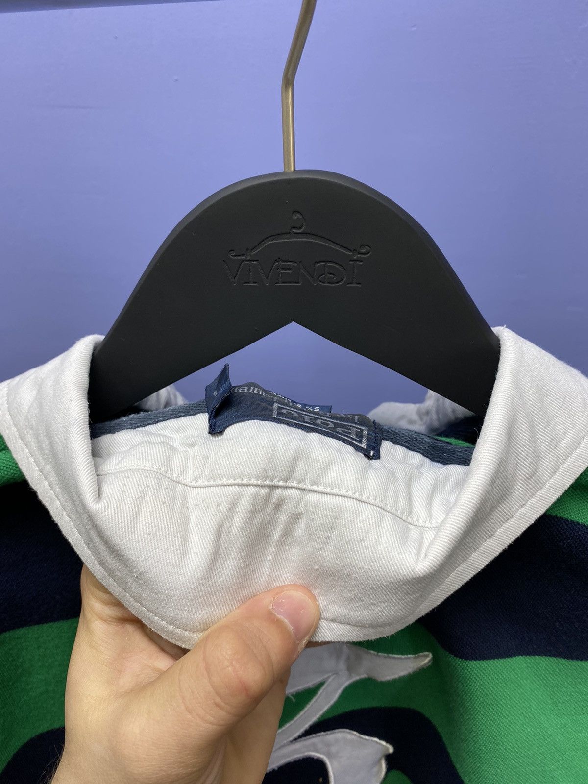 Polo Ralph Lauren × Ralph Lauren Polo Ralph Lauren Hunter Jumper Striped Long Sleeve T Shirt Size US L / EU 52-54 / 3 - 12 Thumbnail