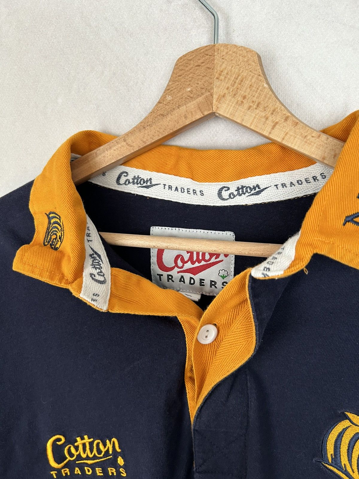 cotton traders]レスタータイガースラガーシャツ cotton traders