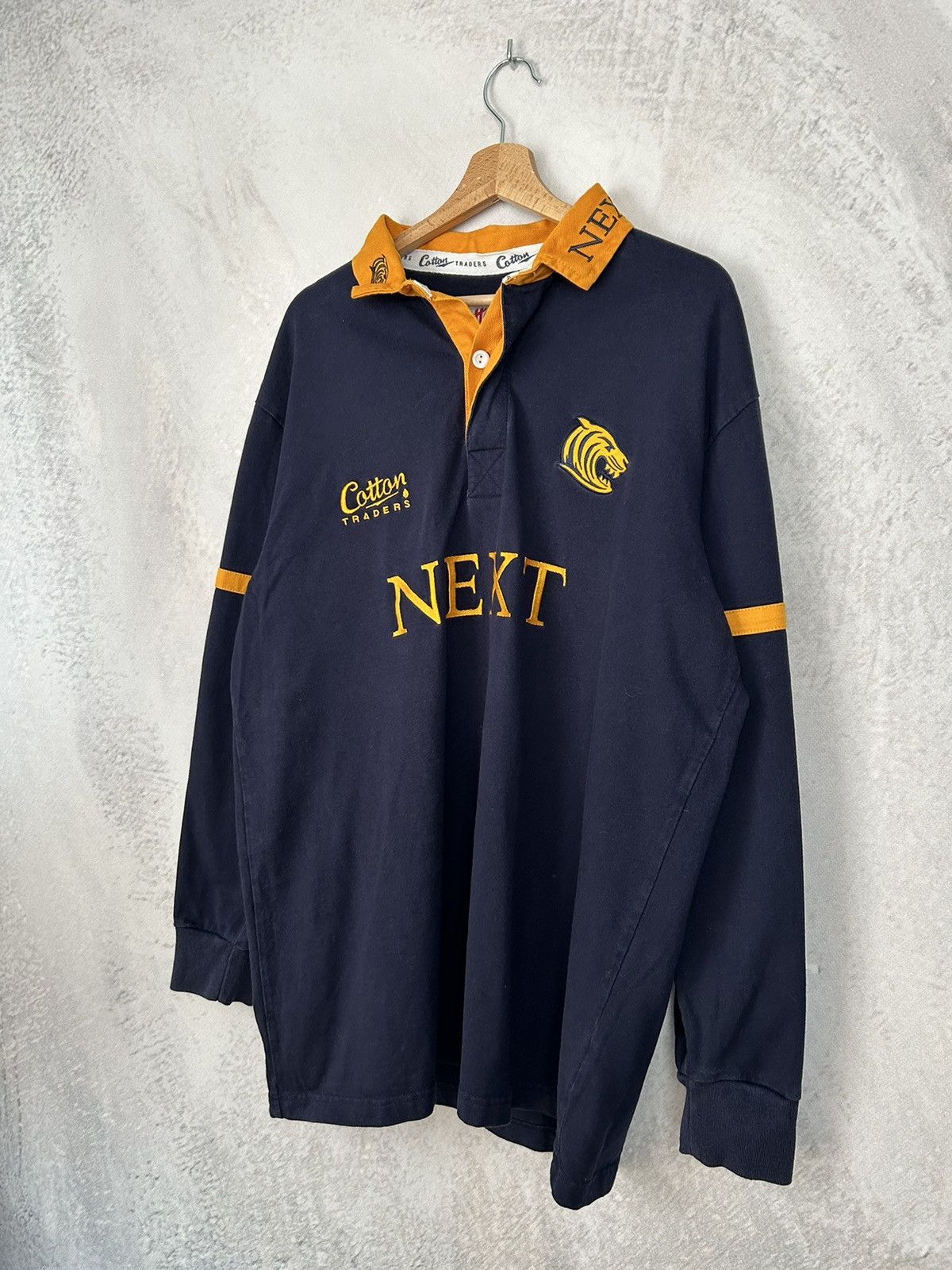 Cotton Traders Vintage Cotton Traders Leicester Tigers Rugby England Rare Size US L / EU 52-54 / 3 - 2 Thumbnail