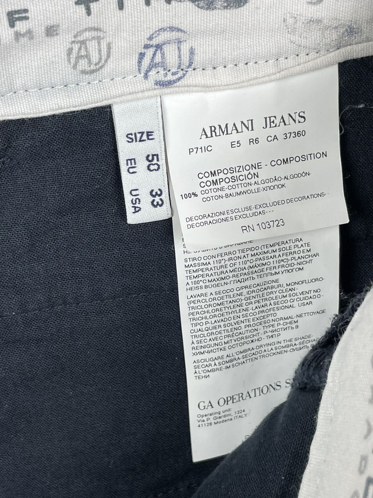 Armani Armani Jeans Shorts size 50 Size US 31 - 9 Thumbnail