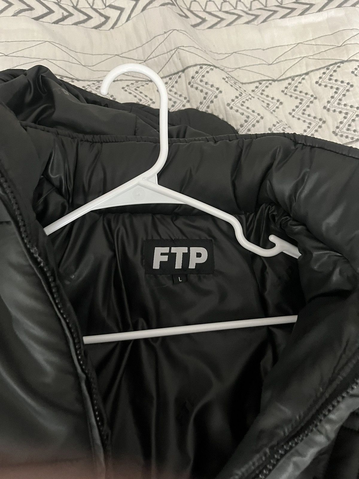 ジャケット・アウター FTP fuck the population FTP Fuckthepopulation Pit Crew Jacket Black Size Large New