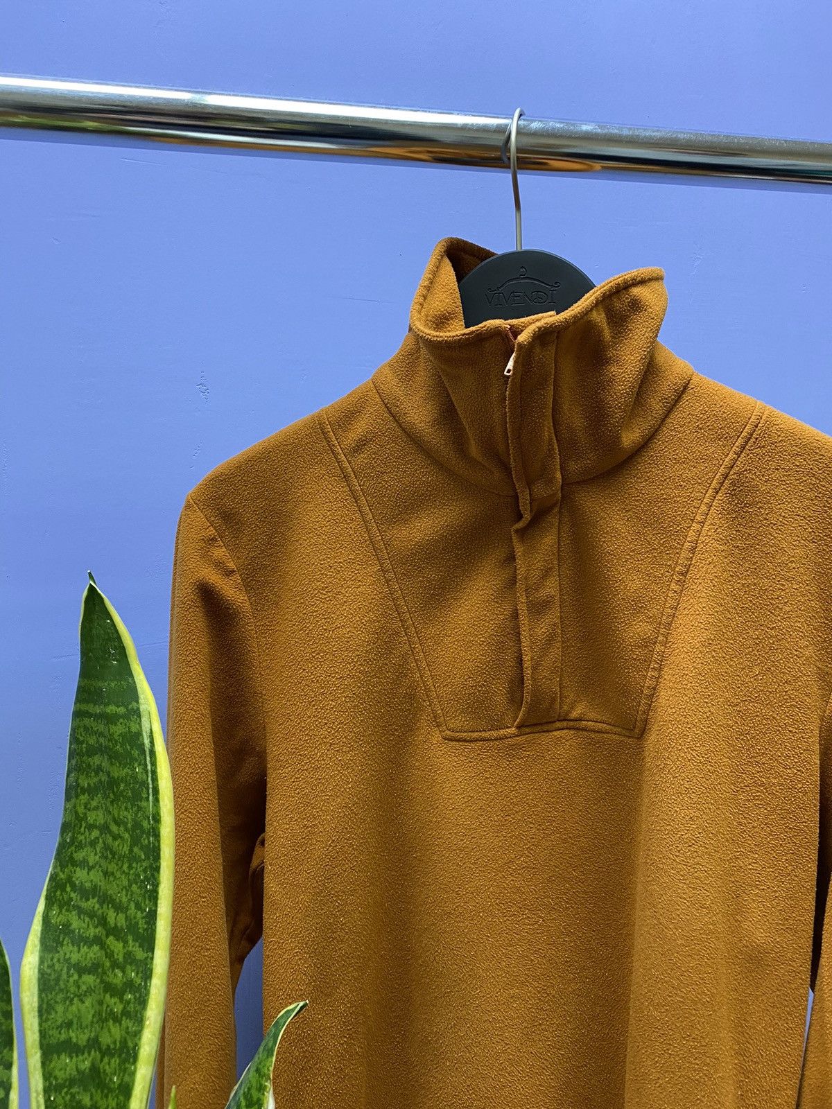 Adidas × Vintage Vintage Adidas Equipment Half Zip Fleece Sweatshirt Jacket Size US M / EU 48-50 / 2 - 10 Thumbnail
