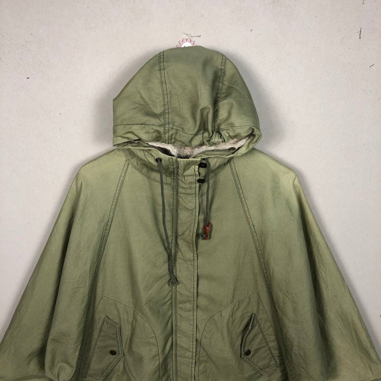 Japanese Brand Avant Garde Japanese Baggy Army Military Hooded Jacket Size US M / EU 48-50 / 2 - 3 Thumbnail