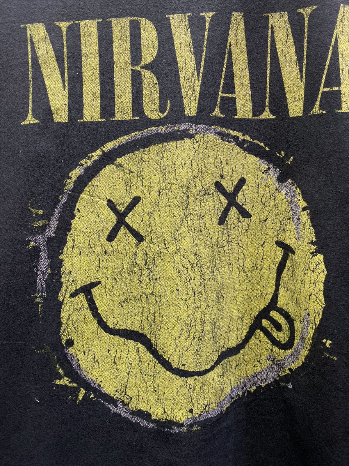 Band Tees Nirvana Smiley Face T Shirt Band Tee Men’s M Kurt Kobein Size US M / EU 48-50 / 2 - 5 Thumbnail