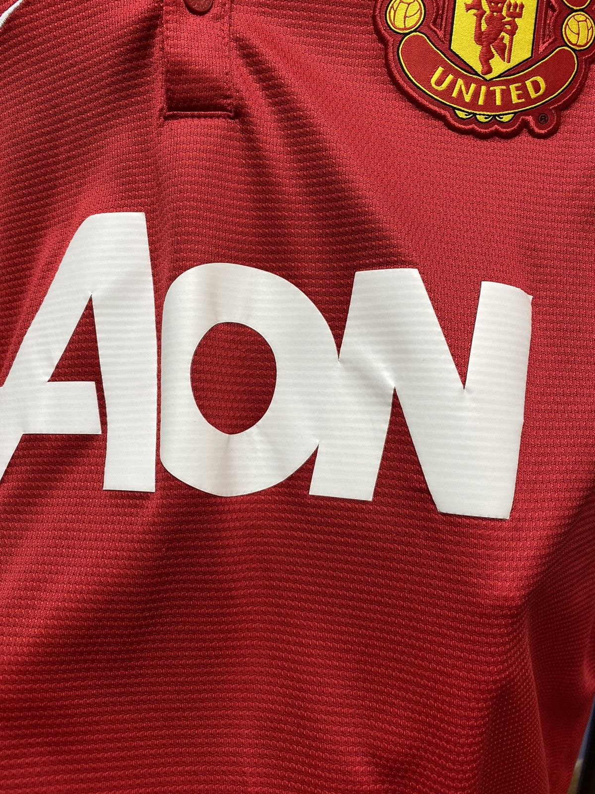 Nike Manchester United 2013 2014 Home Soccer Jersey Football Size US L / EU 52-54 / 3 - 7 Thumbnail