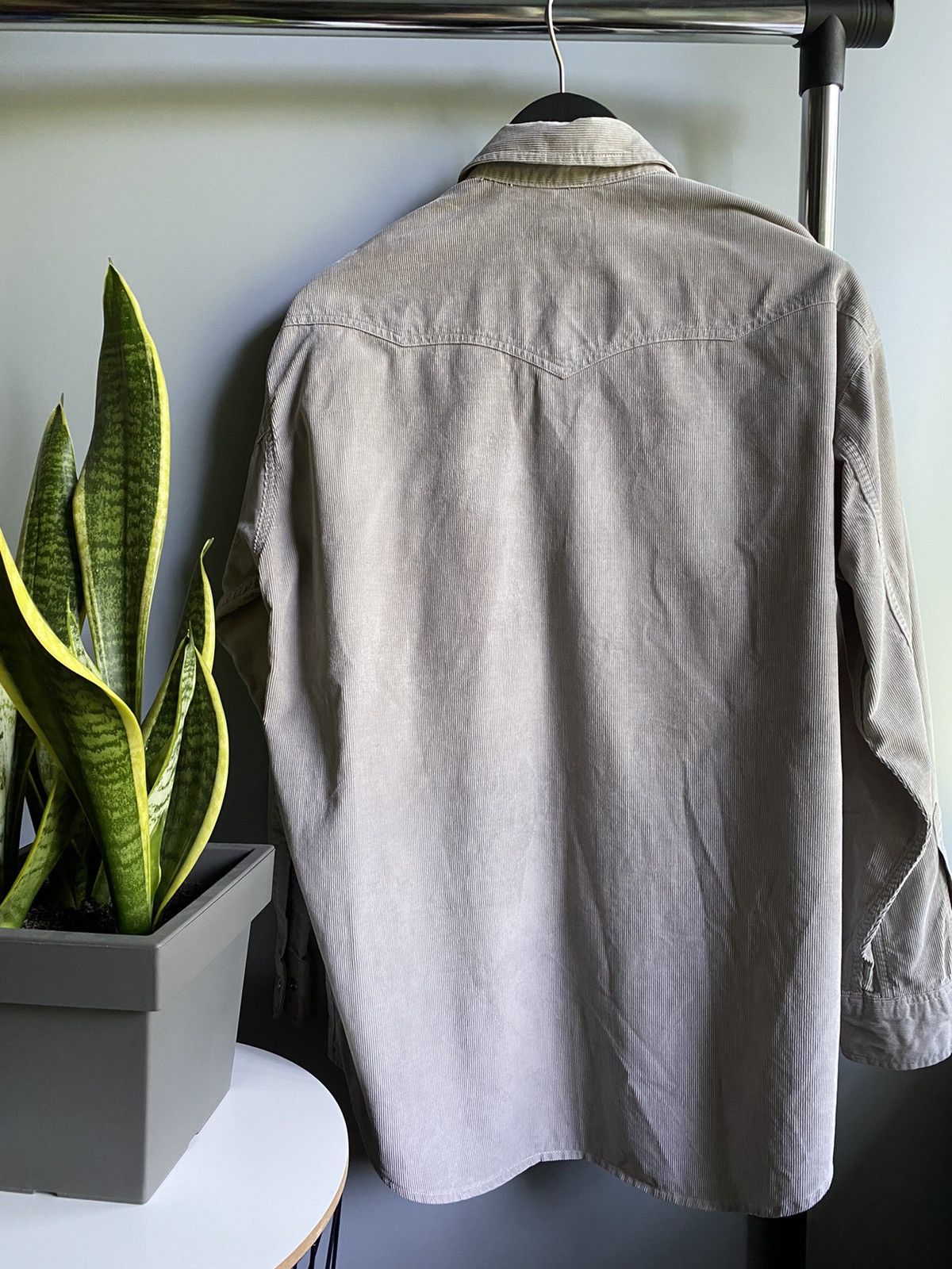 Levi's Vintage Levi’s Velvet Long Sleeve Shirt Men’s M Beige Size US M / EU 48-50 / 2 - 17 Thumbnail