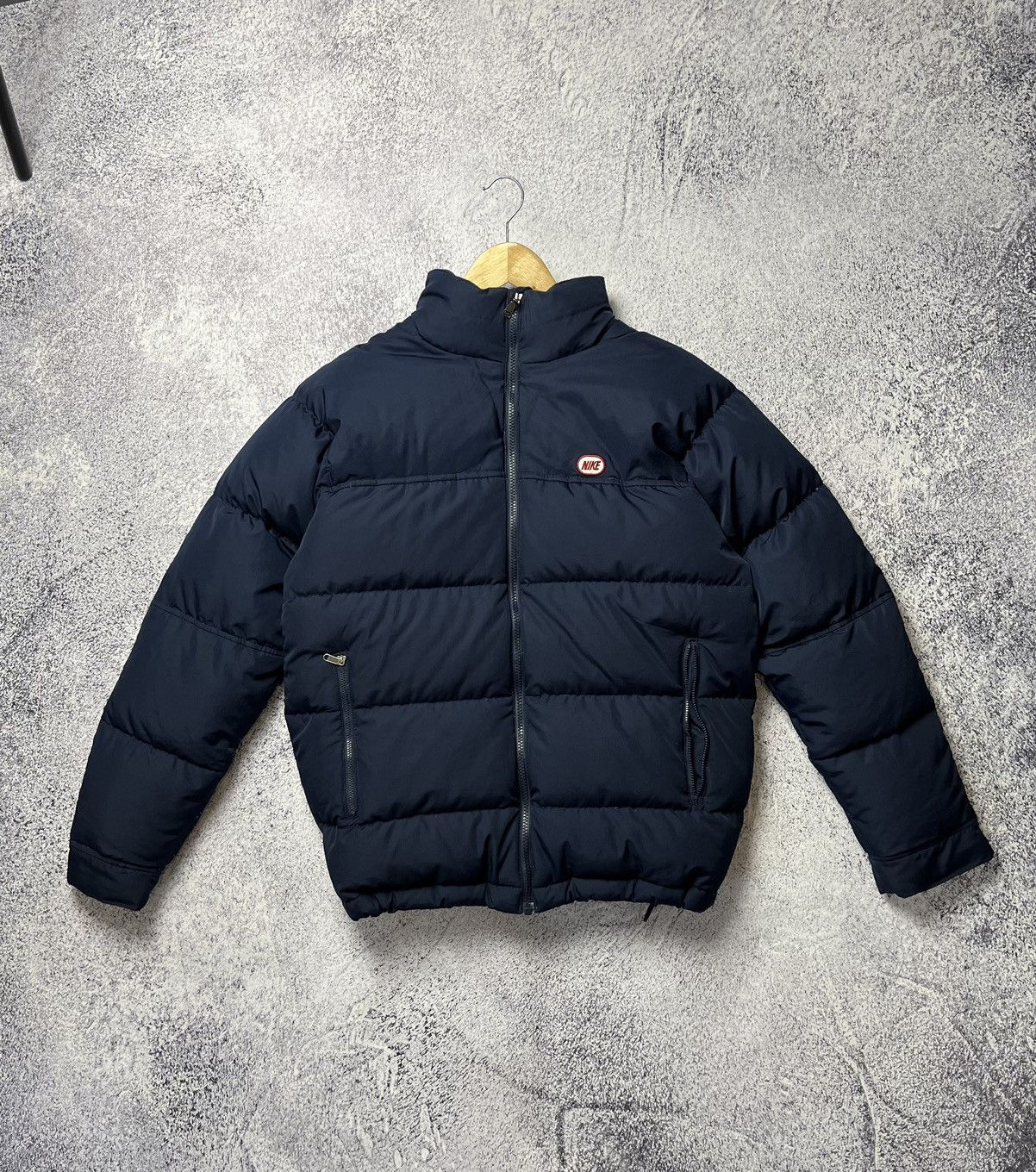 image of Nike Puffer Jacket Streetwear Size S in Navy, Men's