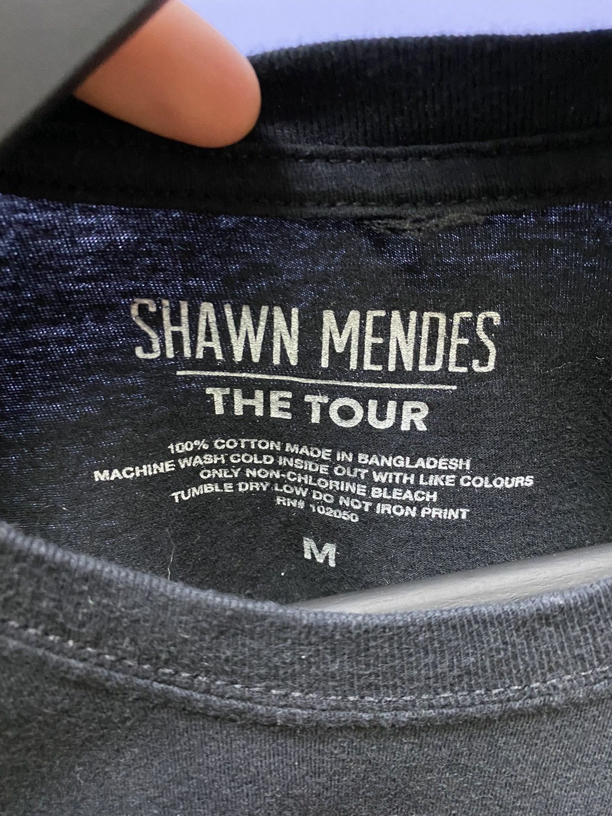 Band Tees Shawn Mendes The Tour 2019 T Shirt Size US M / EU 48-50 / 2 - 12 Thumbnail
