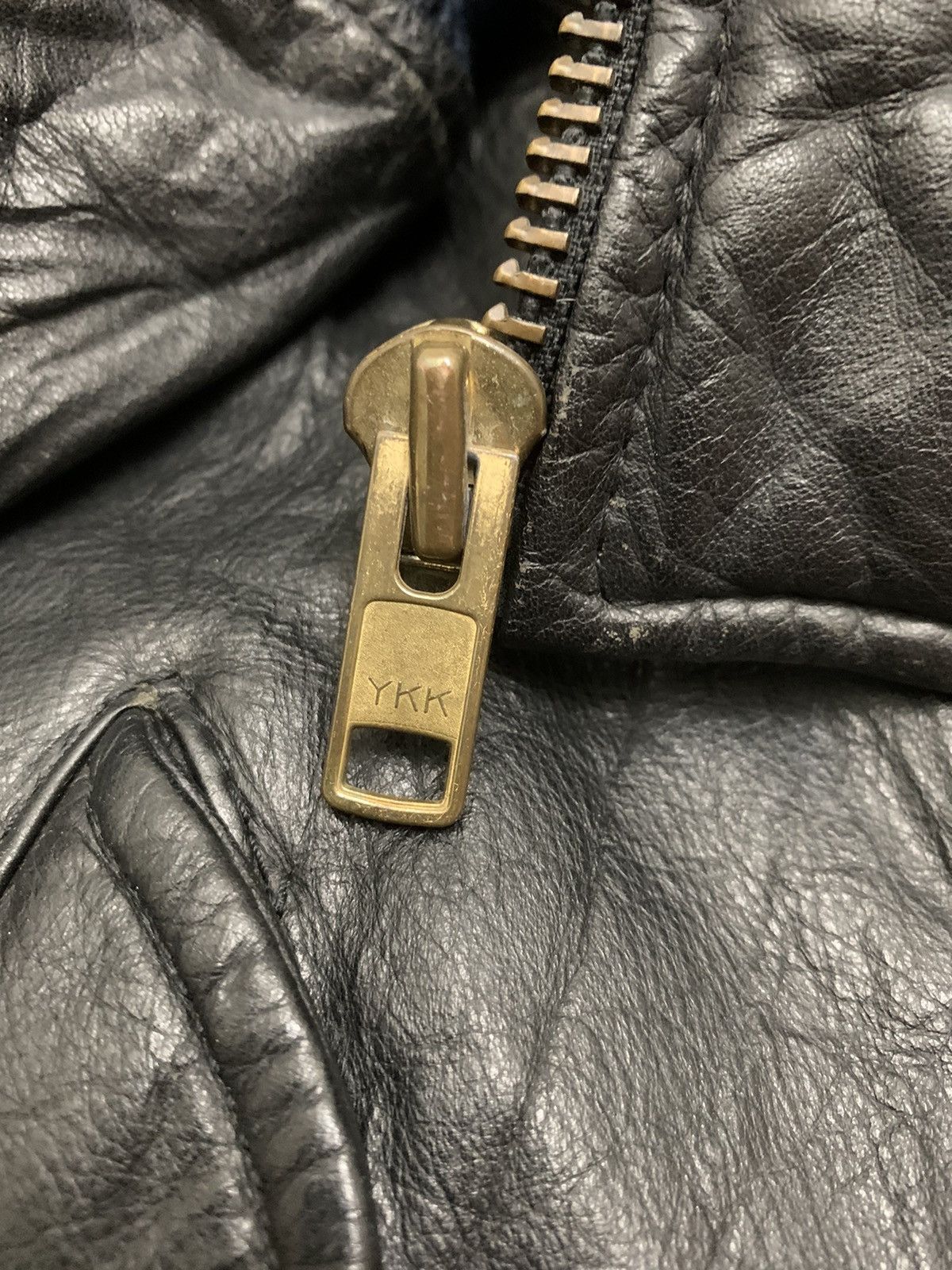Kansai Yamamoto 🇯🇵 Vintage Kansai Man Leather Bomber Jacket Size US M / EU 48-50 / 2 - 7 Thumbnail
