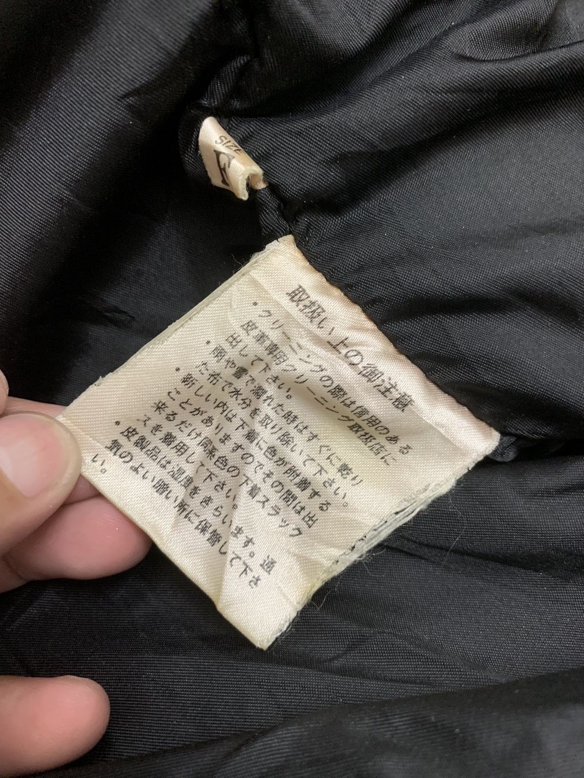 Kansai Yamamoto 🇯🇵 Vintage Kansai Man Leather Bomber Jacket Size US M / EU 48-50 / 2 - 9 Thumbnail