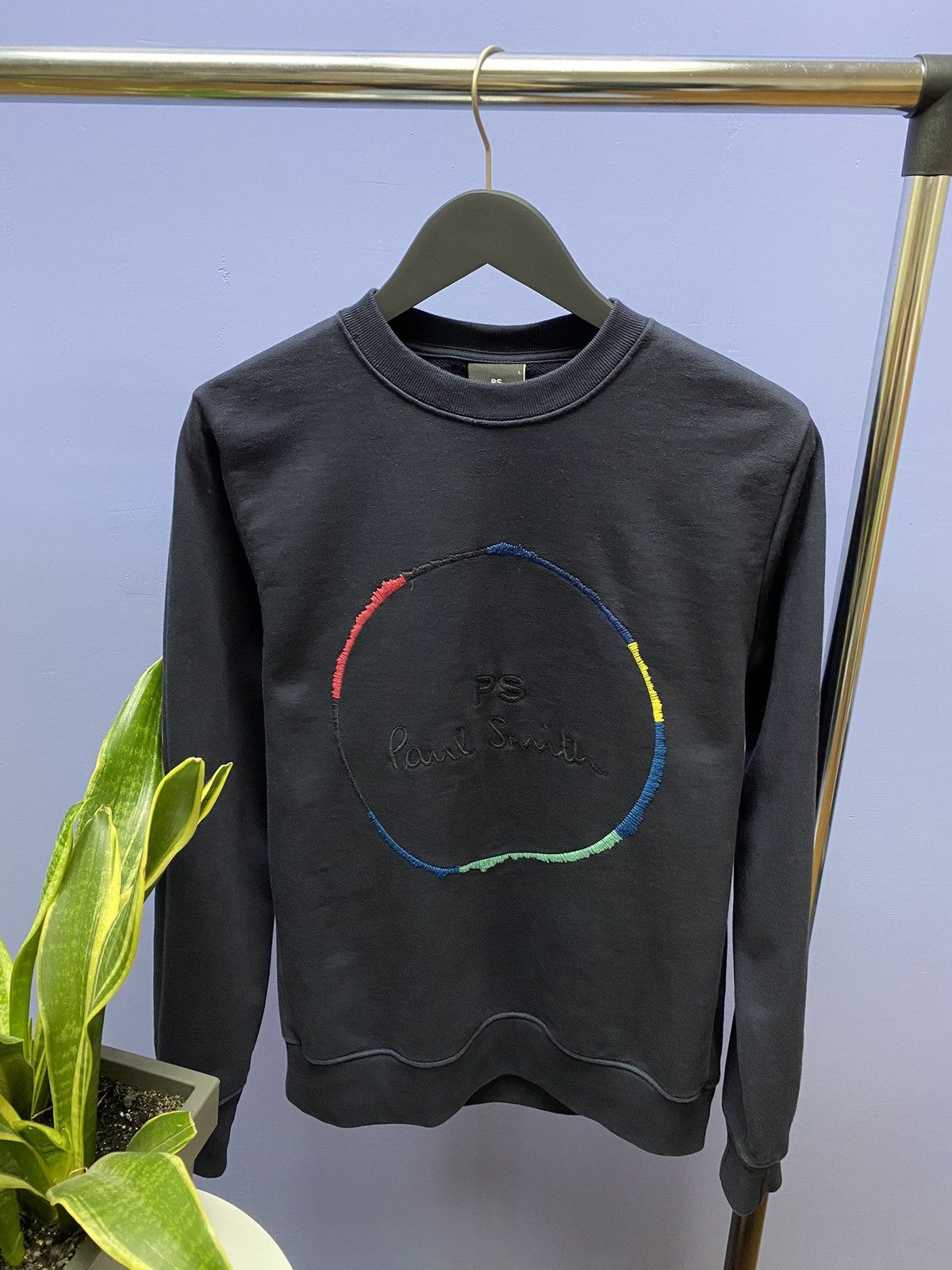 Paul Smith Paul Smith Big Logo Sweatshirt Classic Embroidered Styled L Size US L / EU 52-54 / 3 - 5 Thumbnail