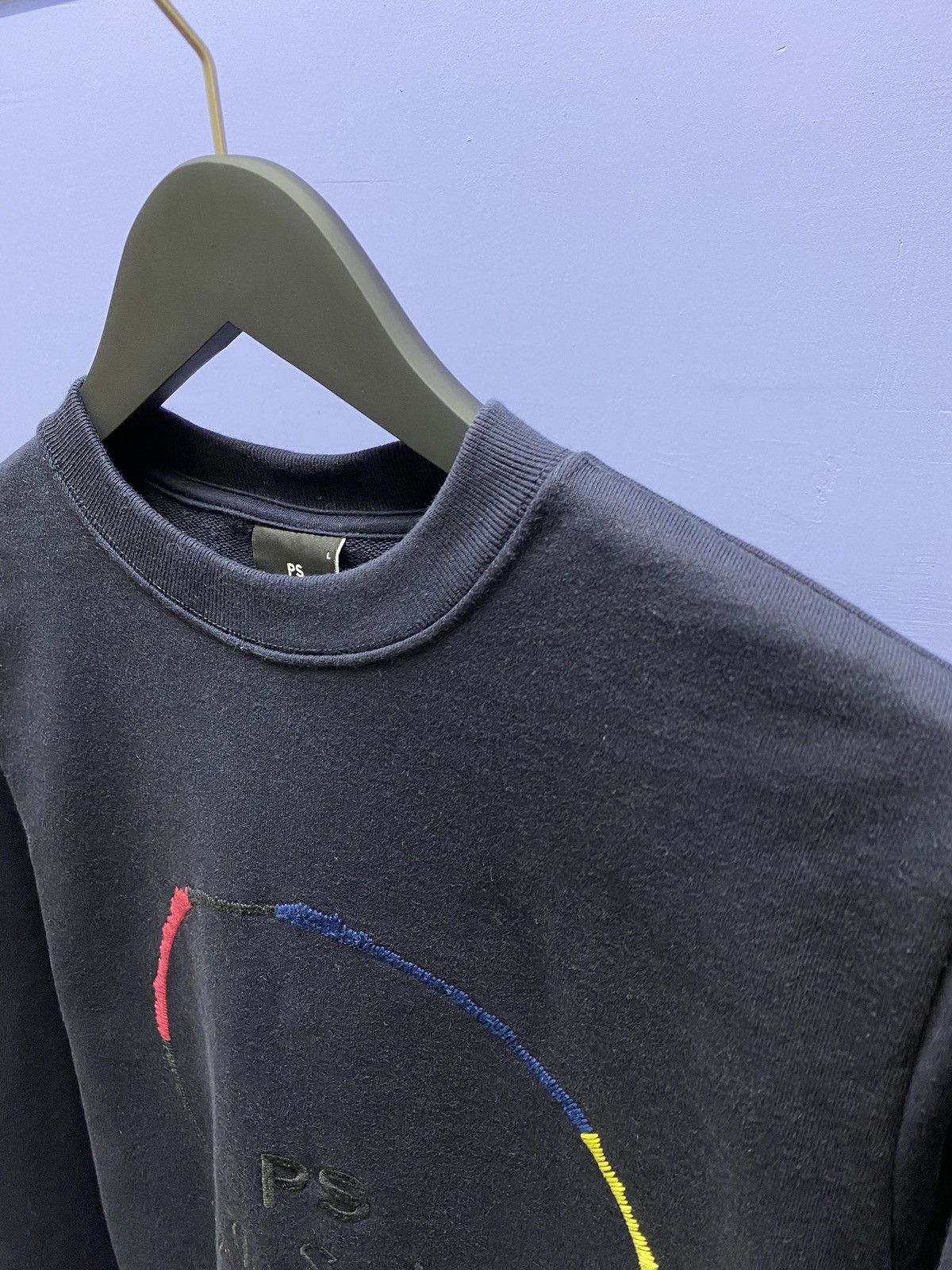 Paul Smith Paul Smith Big Logo Sweatshirt Classic Embroidered Styled L Size US L / EU 52-54 / 3 - 11 Thumbnail