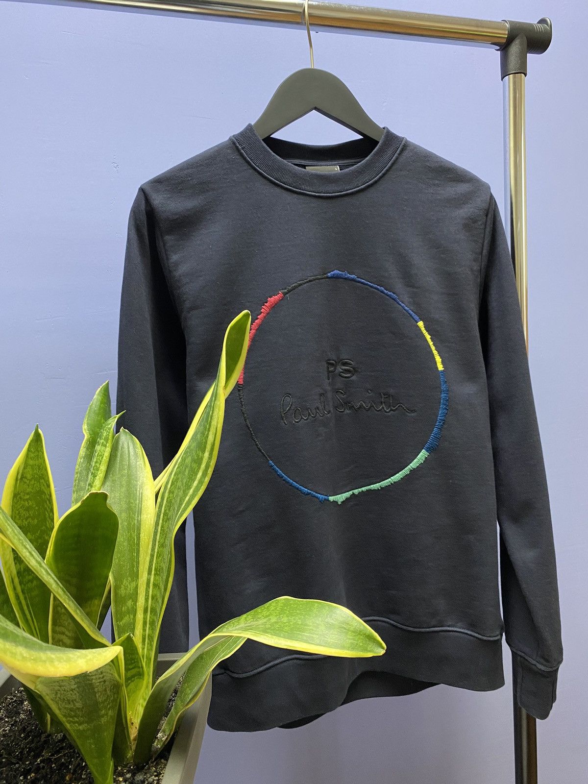 Paul Smith Paul Smith Big Logo Sweatshirt Classic Embroidered Styled L Size US L / EU 52-54 / 3 - 3 Thumbnail