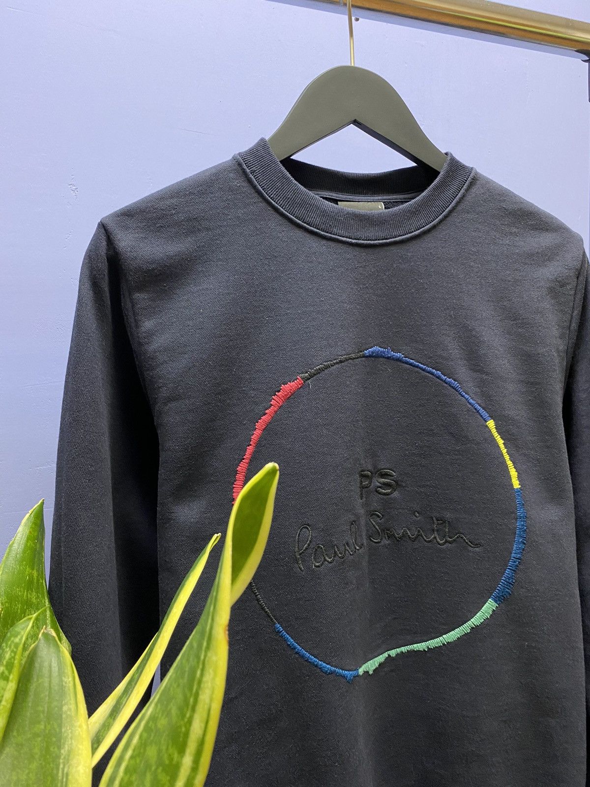 Paul Smith Paul Smith Big Logo Sweatshirt Classic Embroidered Styled L Size US L / EU 52-54 / 3 - 7 Thumbnail