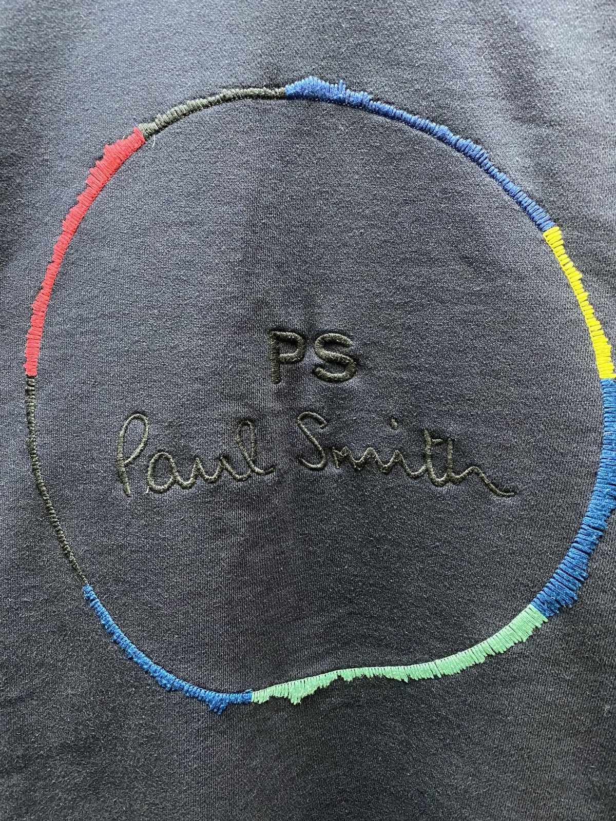 Paul Smith Paul Smith Big Logo Sweatshirt Classic Embroidered Styled L Size US L / EU 52-54 / 3 - 9 Thumbnail