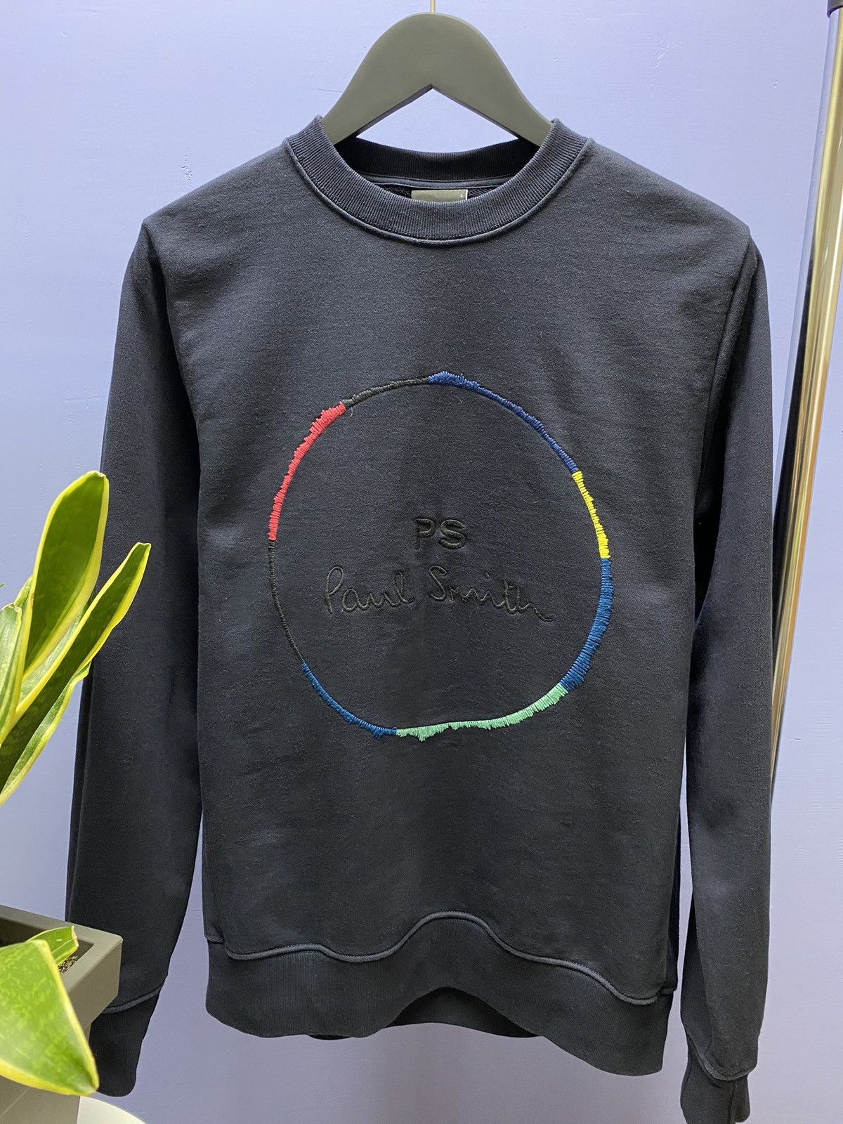 Paul Smith Paul Smith Big Logo Sweatshirt Classic Embroidered Styled L Size US L / EU 52-54 / 3 - 6 Thumbnail