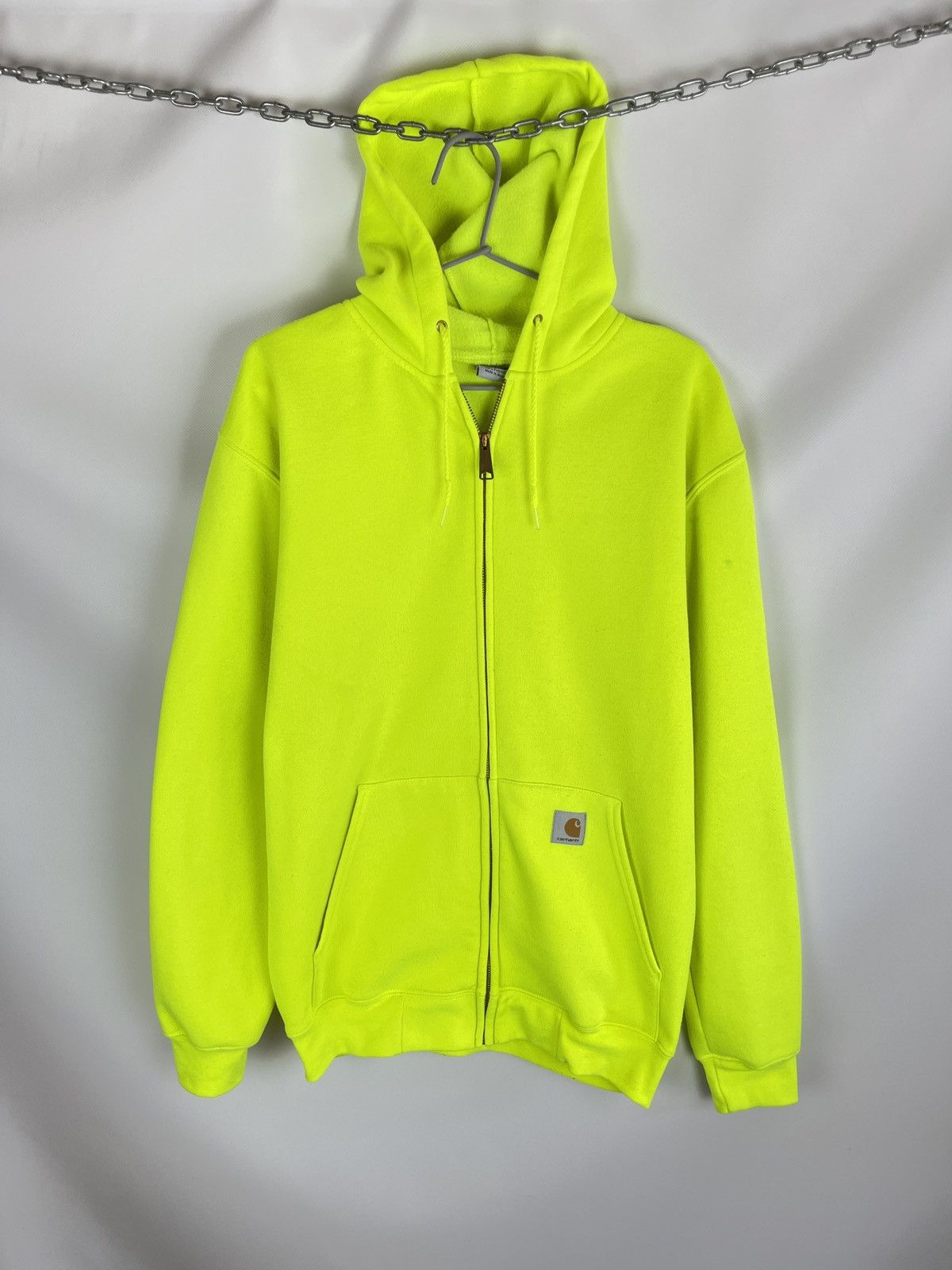 Carhartt Carhartt vintage light green logo hoodie hoody Size US M / EU 48-50 / 2 - 1 Thumbnail