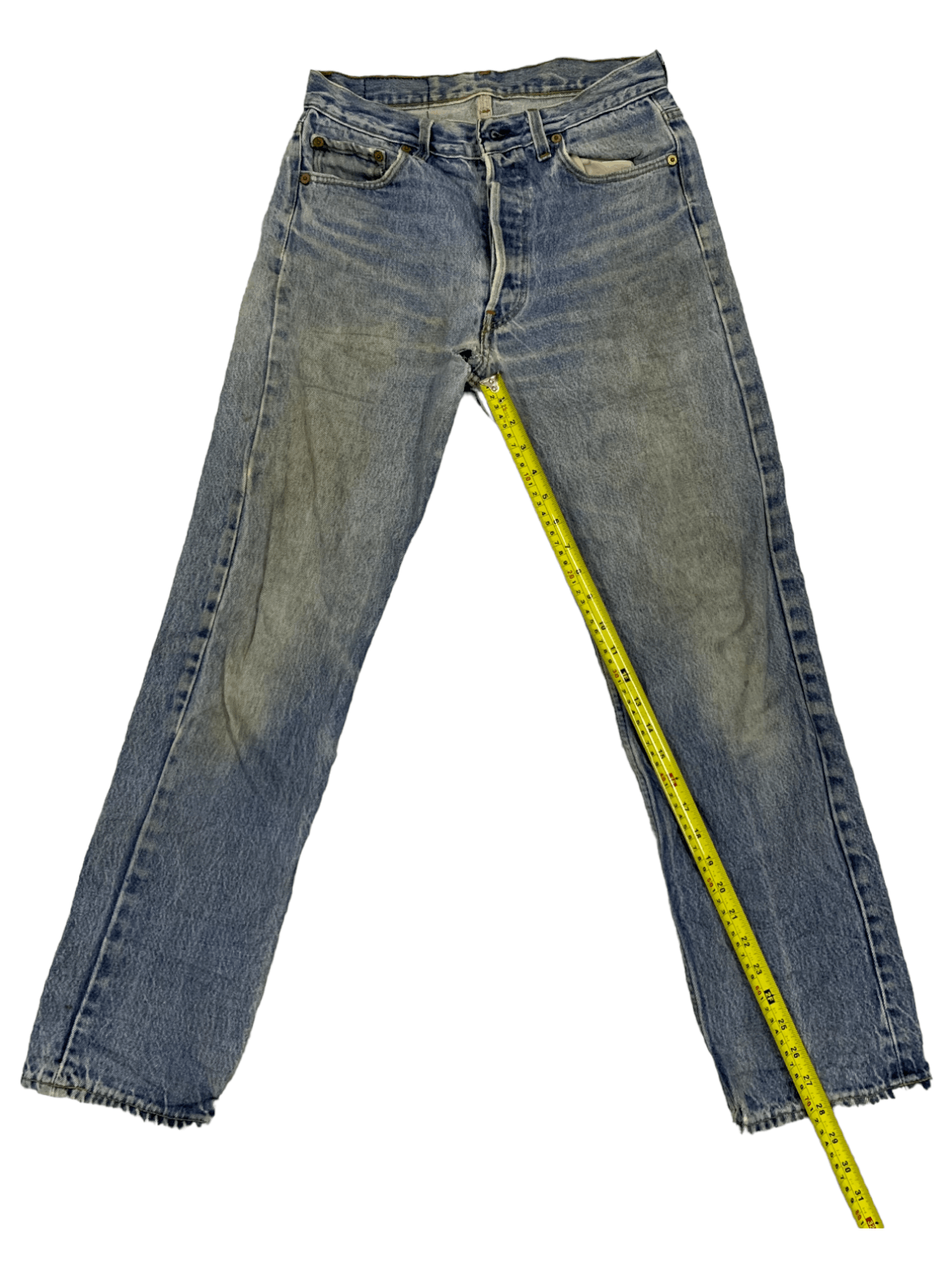 Levi's Vintage 90s Levis 501 Mud Wash Jeans Made in USA Size US 28 / EU 44 - 12 Thumbnail