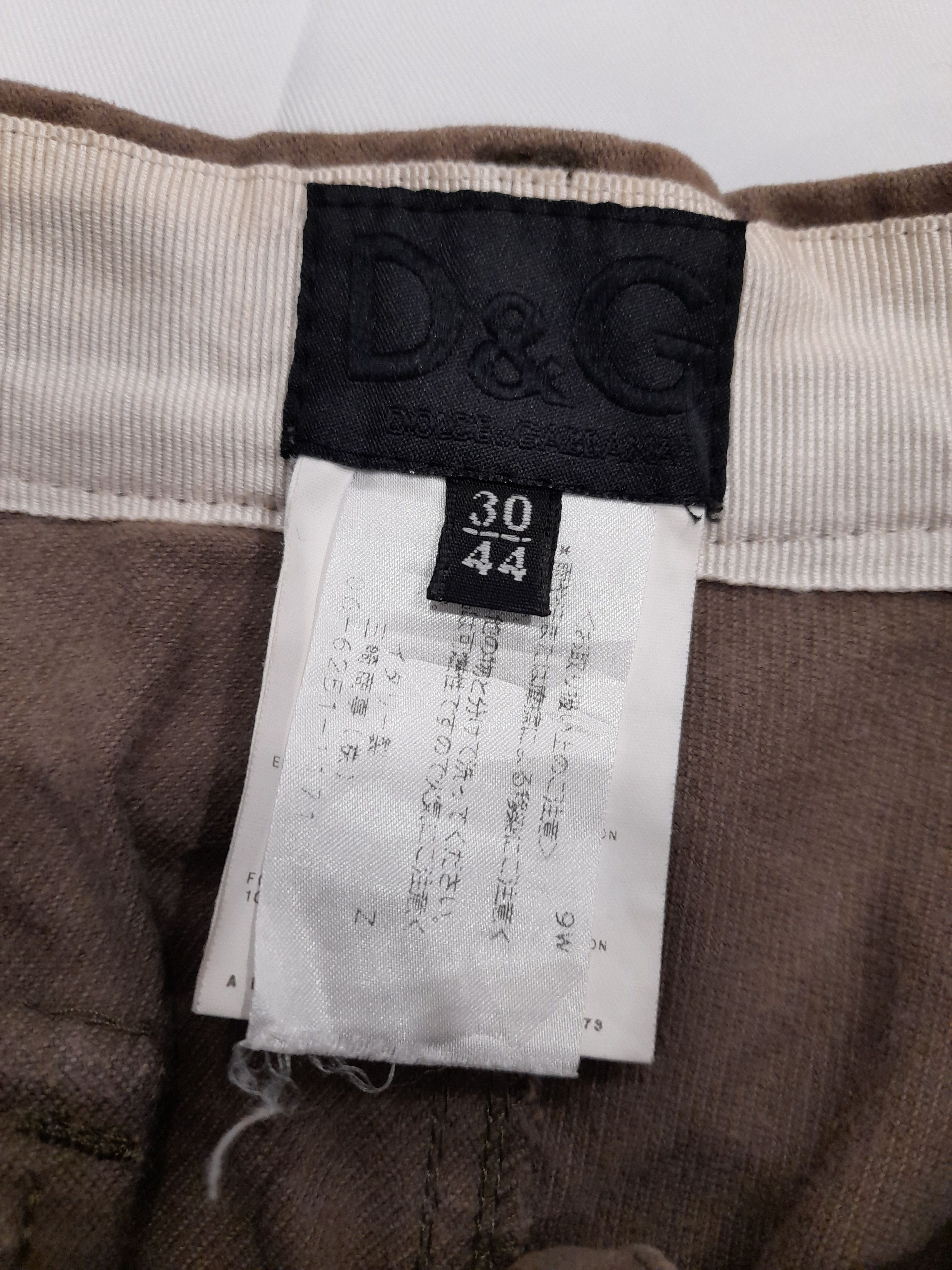 Dolce & Gabbana × If Six Was Nine × Le Grande Bleu (L.G.B.) 2003 Dolce & Gabbana Multi-Pocket Military Pants Size US 29 - 6 Thumbnail