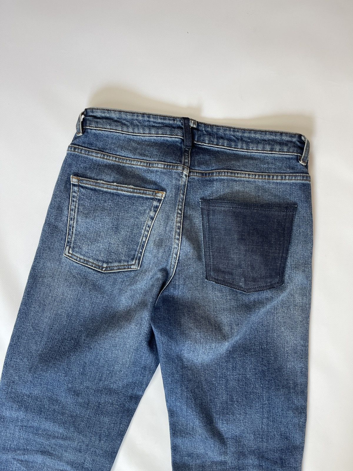 Acne Studios Acne Studios Row (Lit) indigo patch denim jeans pants Size 28" / US 6 / IT 42 - 17 Thumbnail