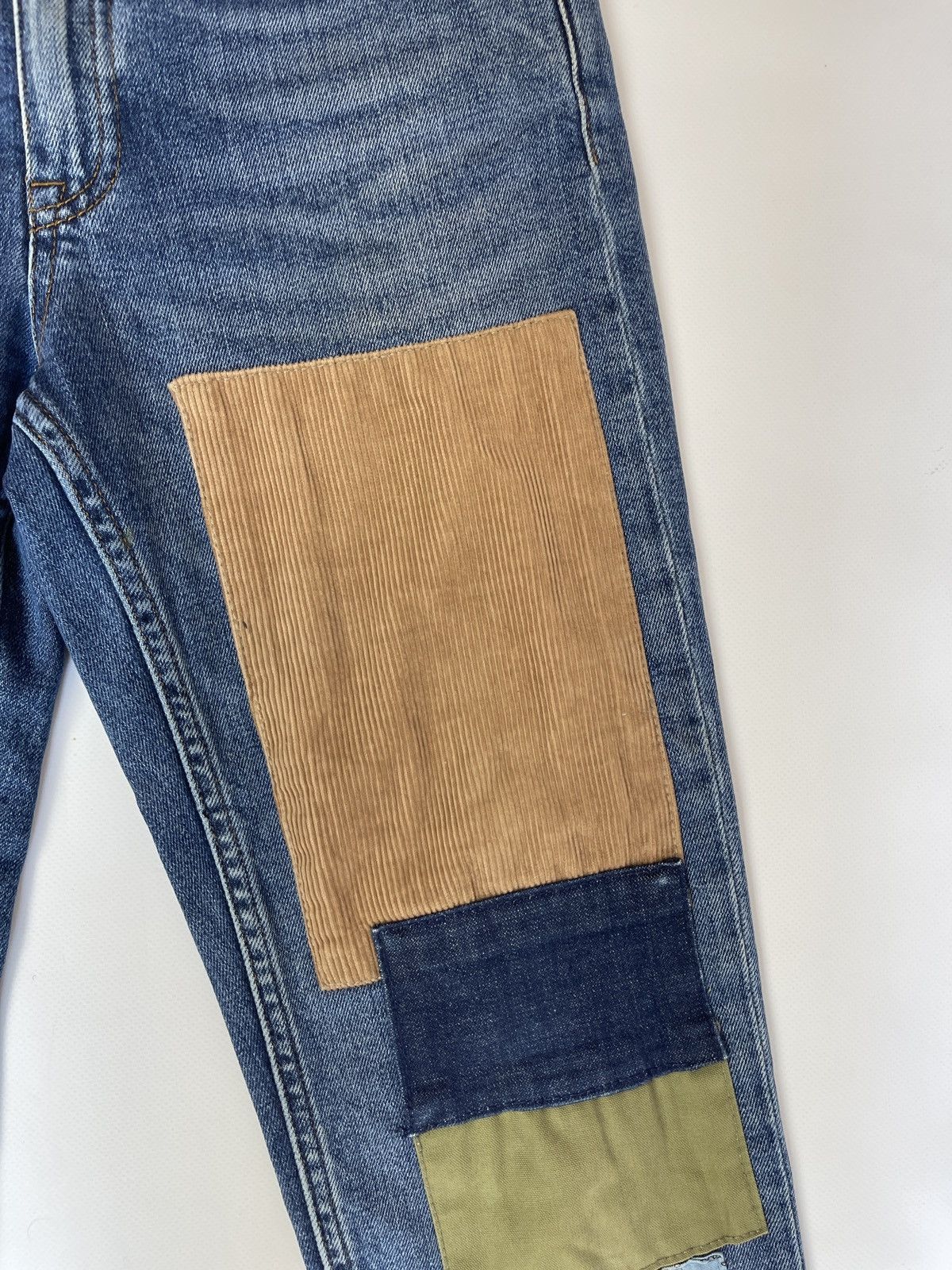 Acne Studios Acne Studios Row (Lit) indigo patch denim jeans pants Size 28" / US 6 / IT 42 - 7 Thumbnail
