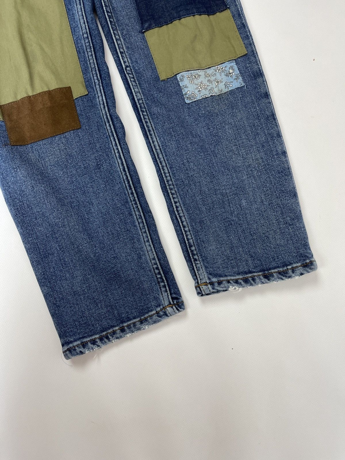 Acne Studios Acne Studios Row (Lit) indigo patch denim jeans pants Size 28" / US 6 / IT 42 - 20 Thumbnail