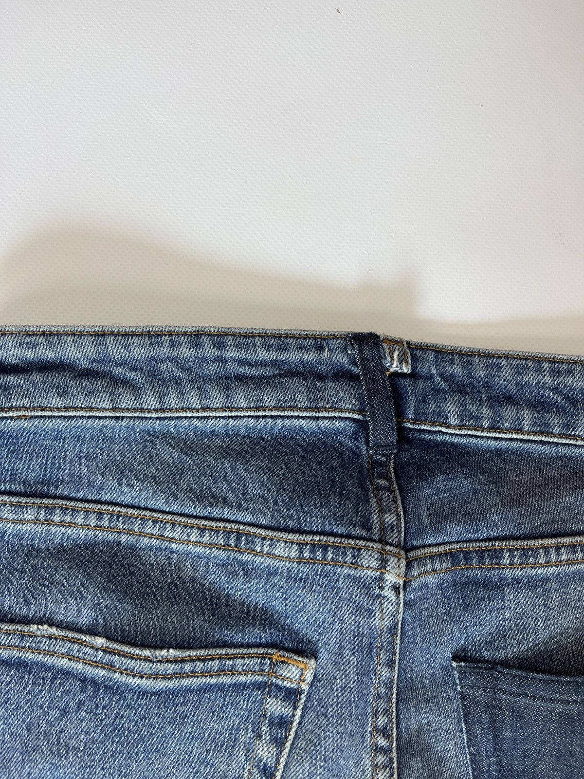 Acne Studios Acne Studios Row (Lit) indigo patch denim jeans pants Size 28" / US 6 / IT 42 - 19 Thumbnail