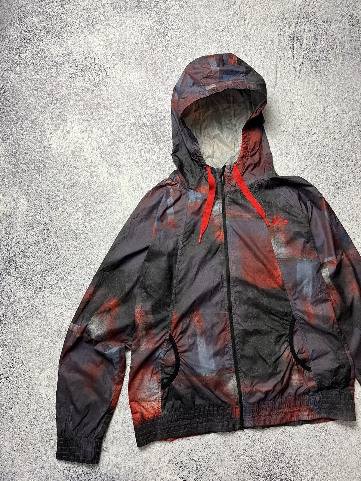 Oakley Vintage Oakley waterproof windbreaker jacket size L Size US L / EU 52-54 / 3 - 3 Thumbnail