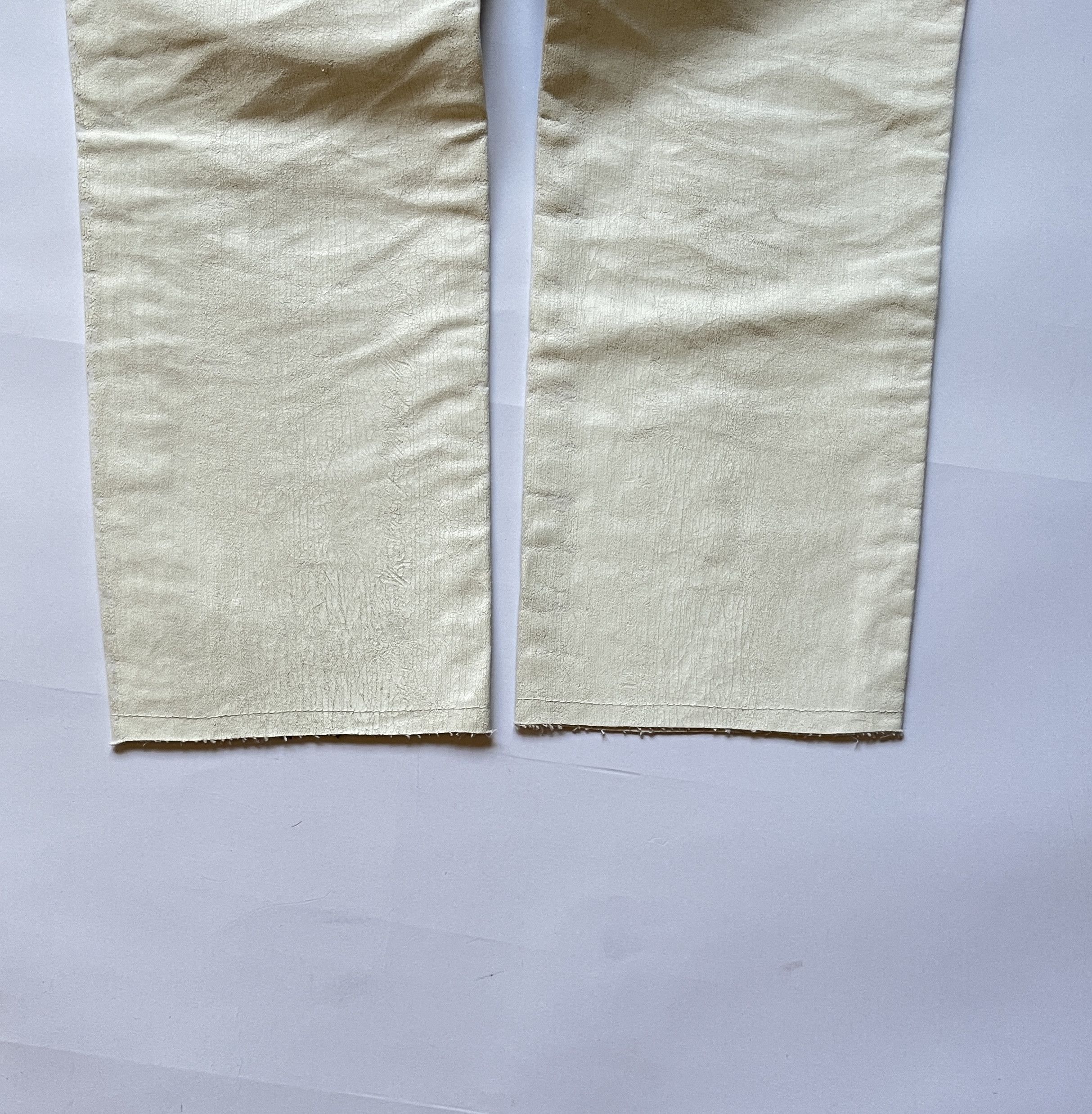 H&M × Maison Margiela ⚡️QUICK SALE⚡️Maison Margiela H&M White Painted Jeans Denim Size 27" / US 4 / IT 40 - 7 Thumbnail