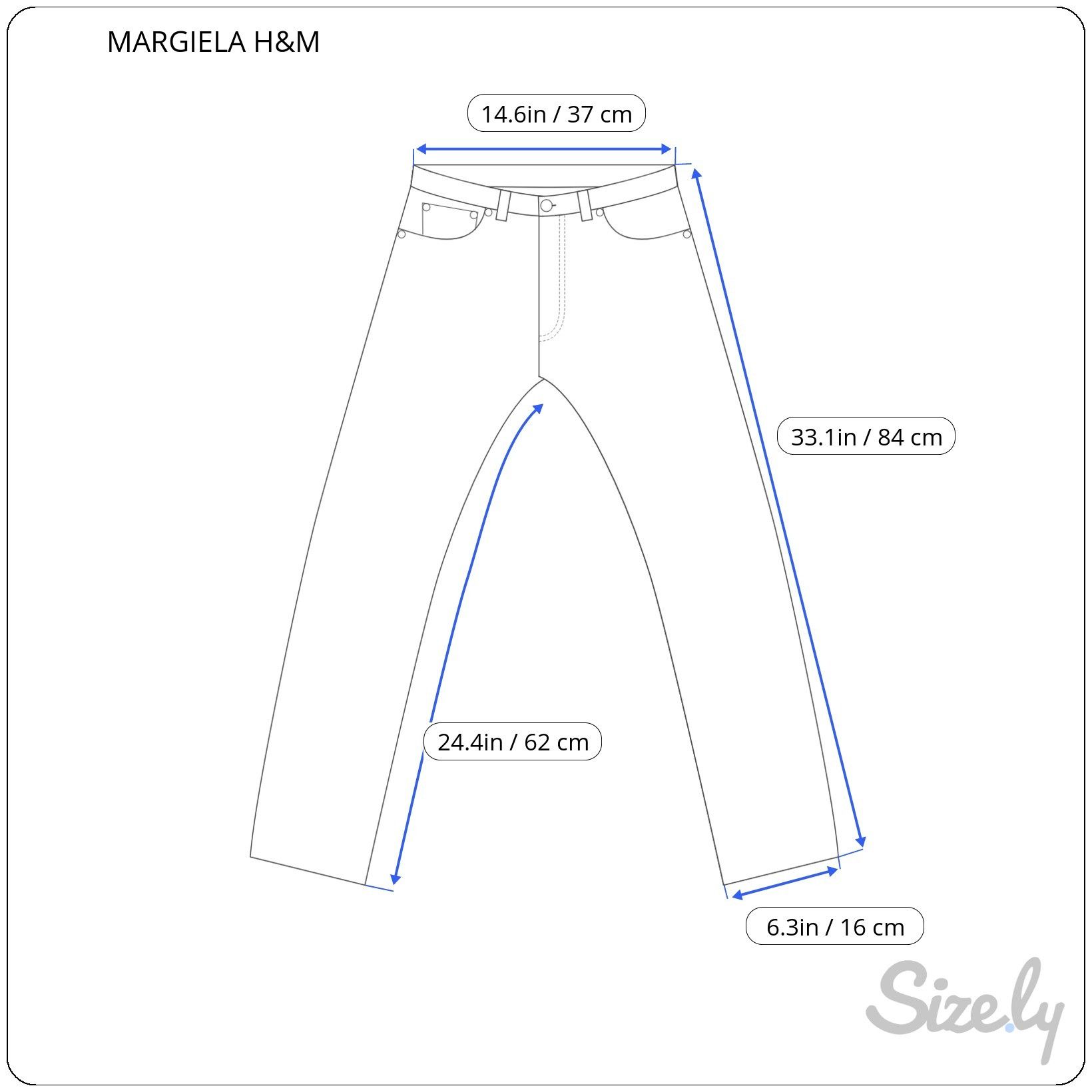 H&M × Maison Margiela ⚡️QUICK SALE⚡️Maison Margiela H&M White Painted Jeans Denim Size 27" / US 4 / IT 40 - 8 Thumbnail