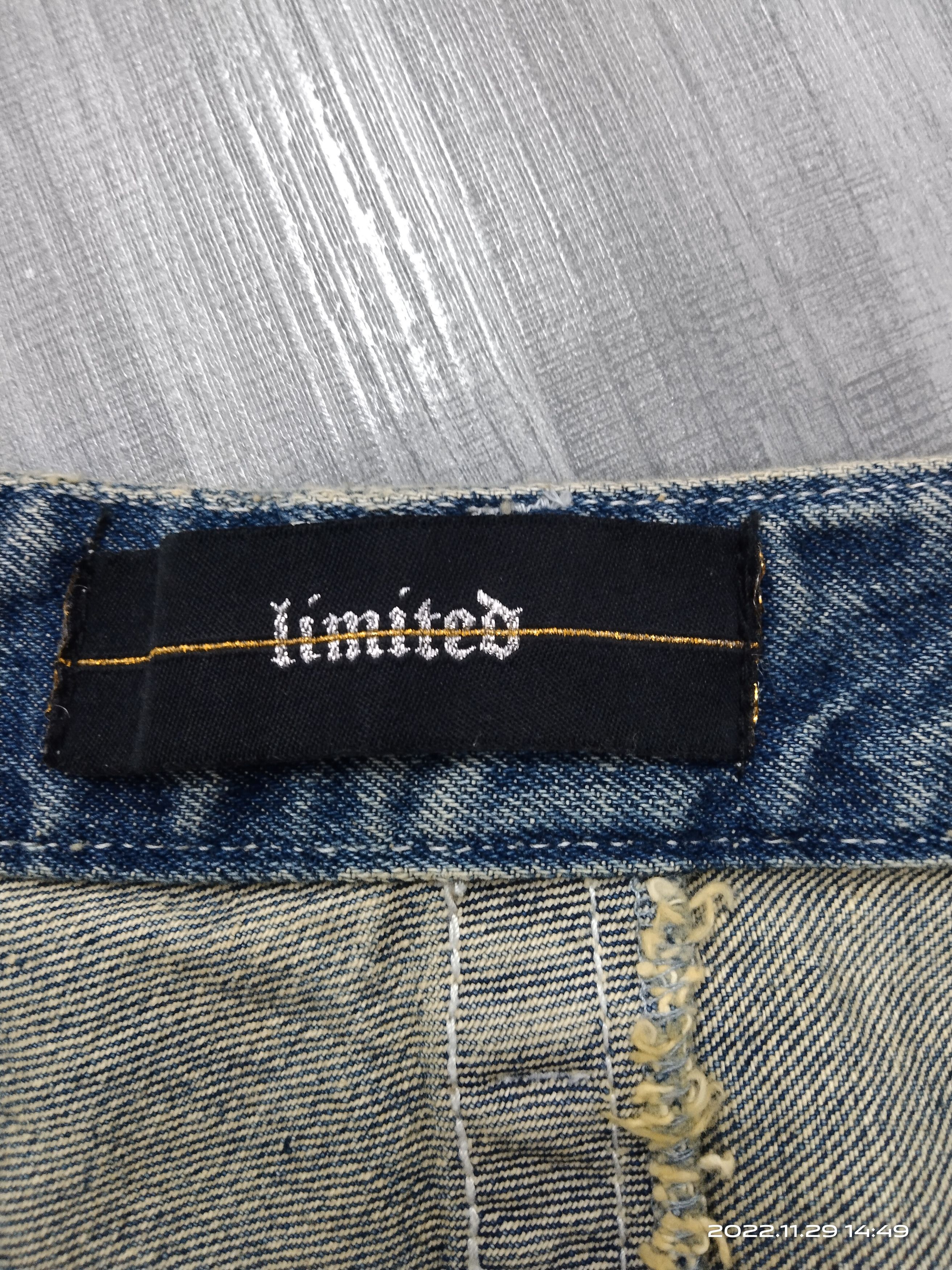 Other FLARE🔥SUPER SICK WASHED LIMITED DENIM PANTS Size US 30 / EU 46 - 8 Thumbnail