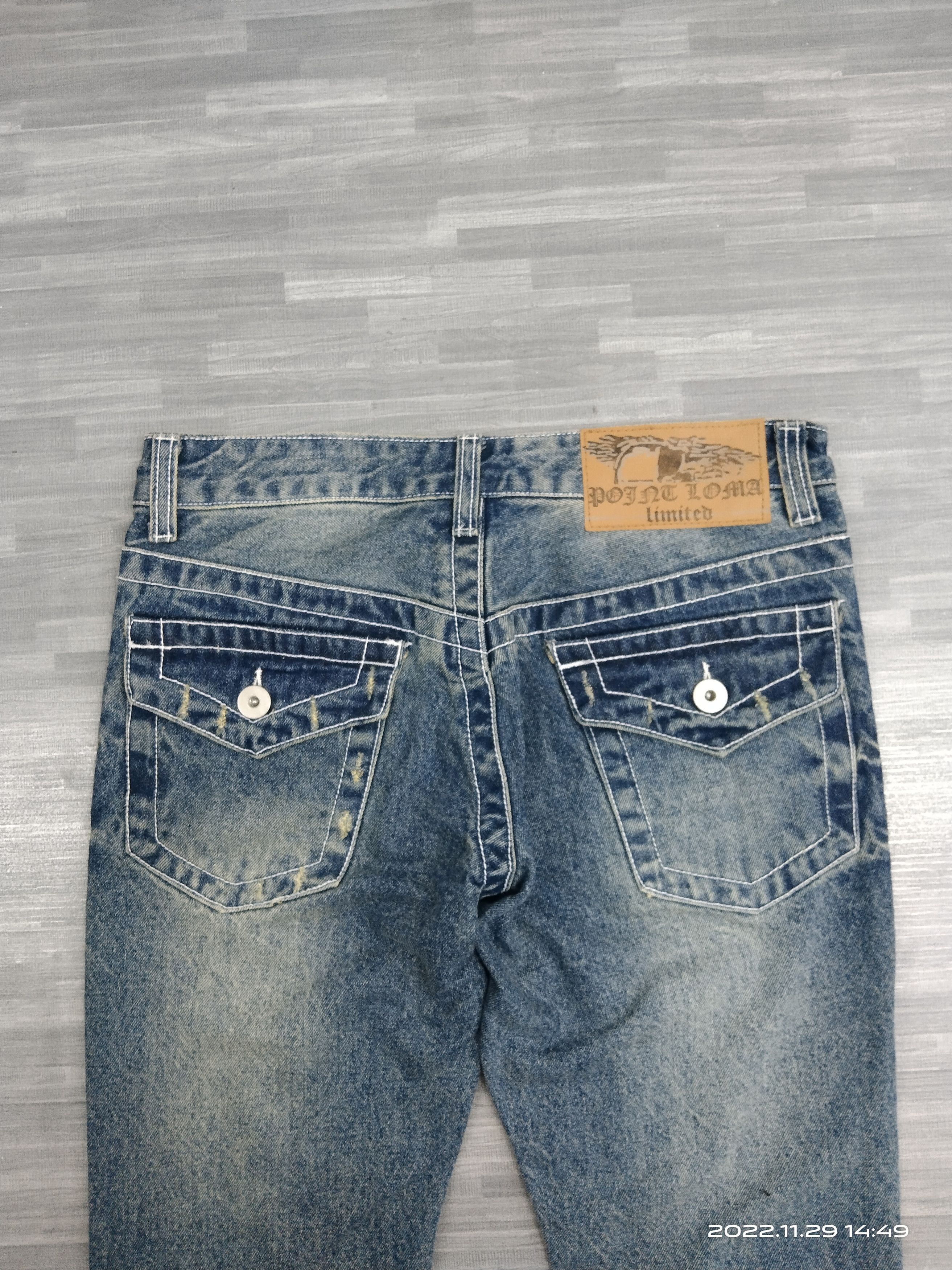 Other FLARE🔥SUPER SICK WASHED LIMITED DENIM PANTS Size US 30 / EU 46 - 5 Thumbnail