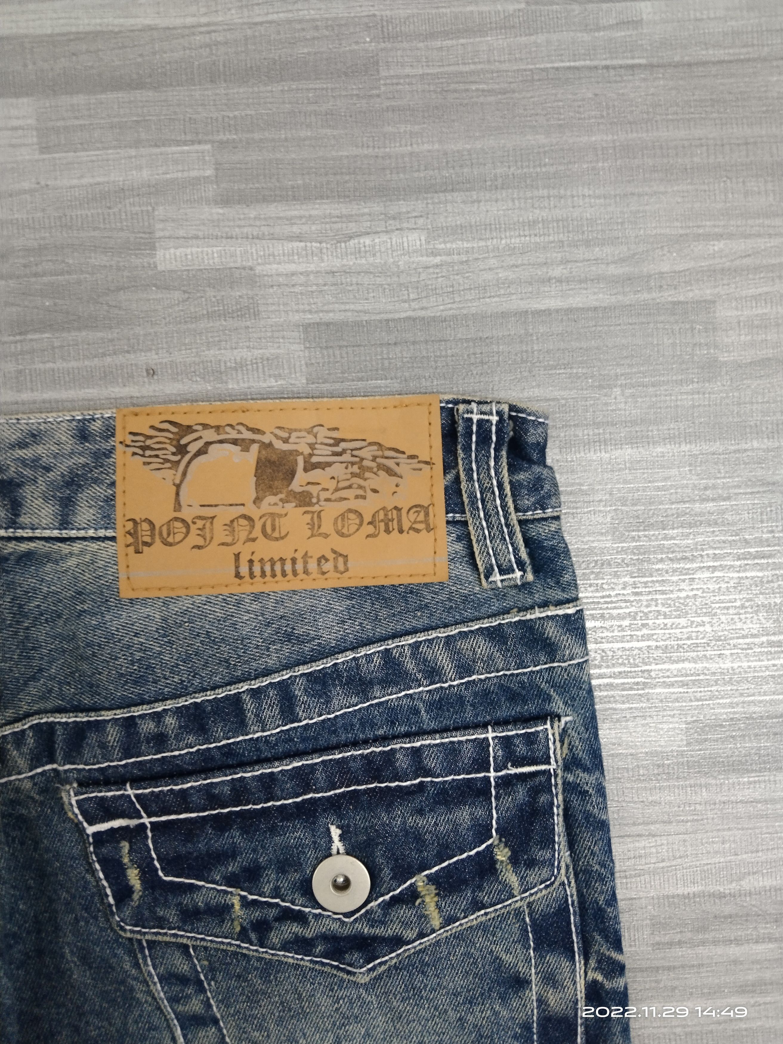 Other FLARE🔥SUPER SICK WASHED LIMITED DENIM PANTS Size US 30 / EU 46 - 7 Thumbnail