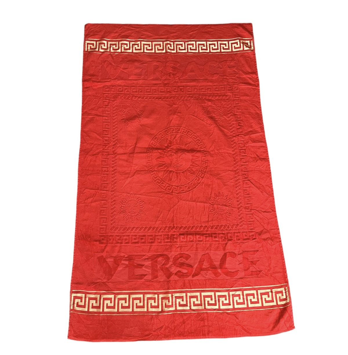 Versace Gianni Versace Towel Beach red Size ONE SIZE - 2 Thumbnail