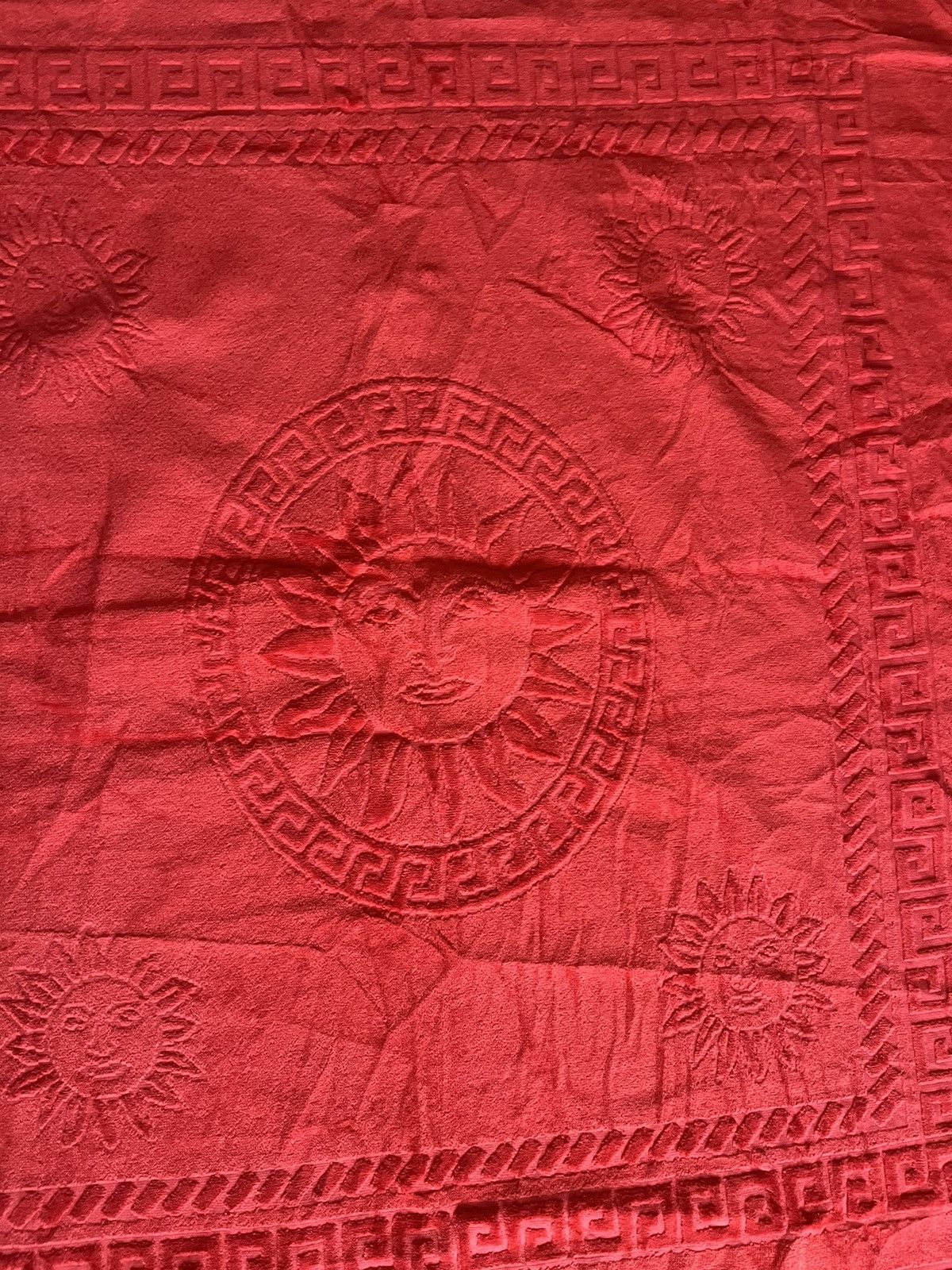 Versace Gianni Versace Towel Beach red Size ONE SIZE - 4 Thumbnail
