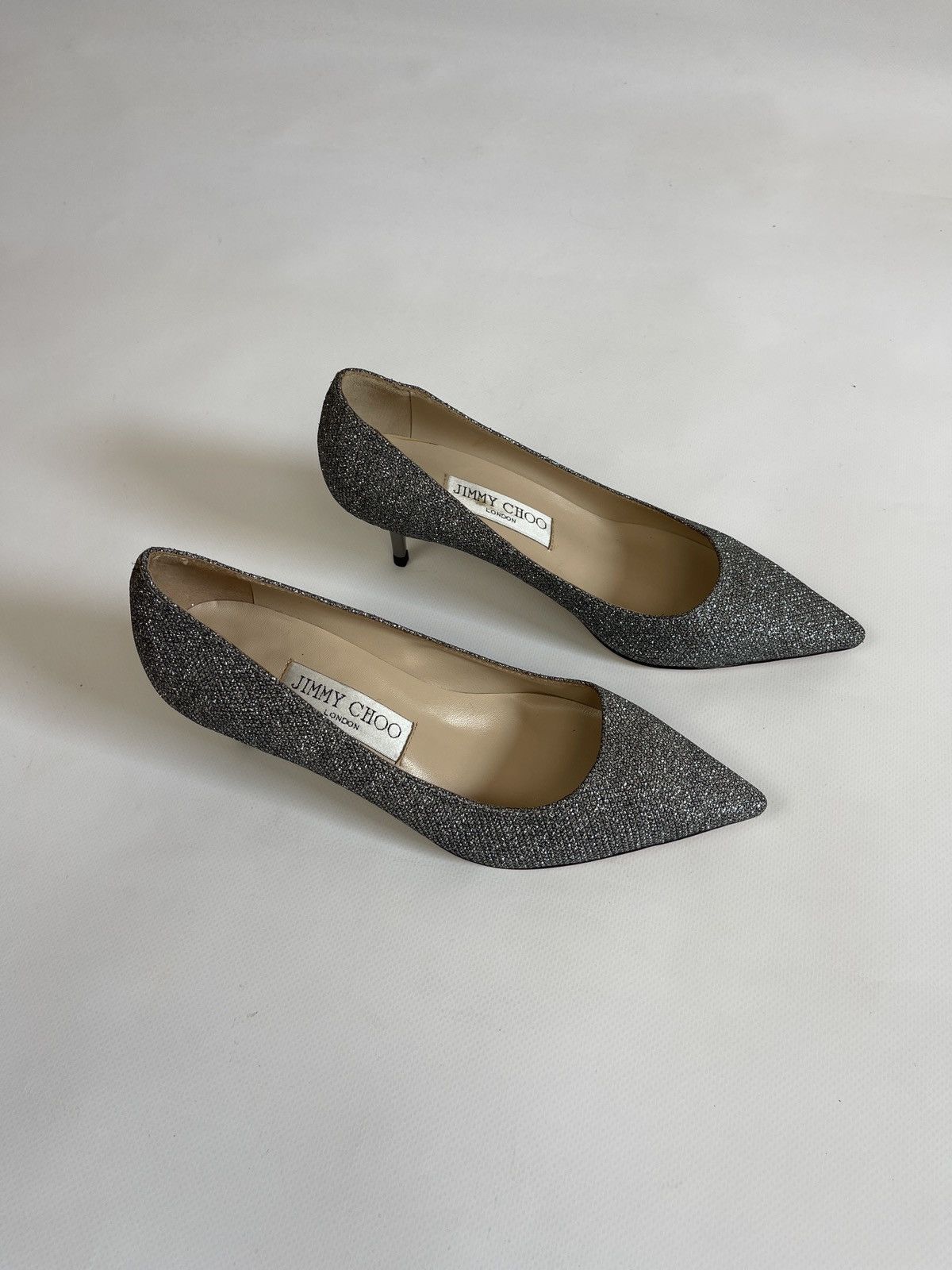Jimmy Choo Jimmy Choo Agnes Ombré Glitter Pumps Heels Size US 5 / IT 35 - 2 Thumbnail